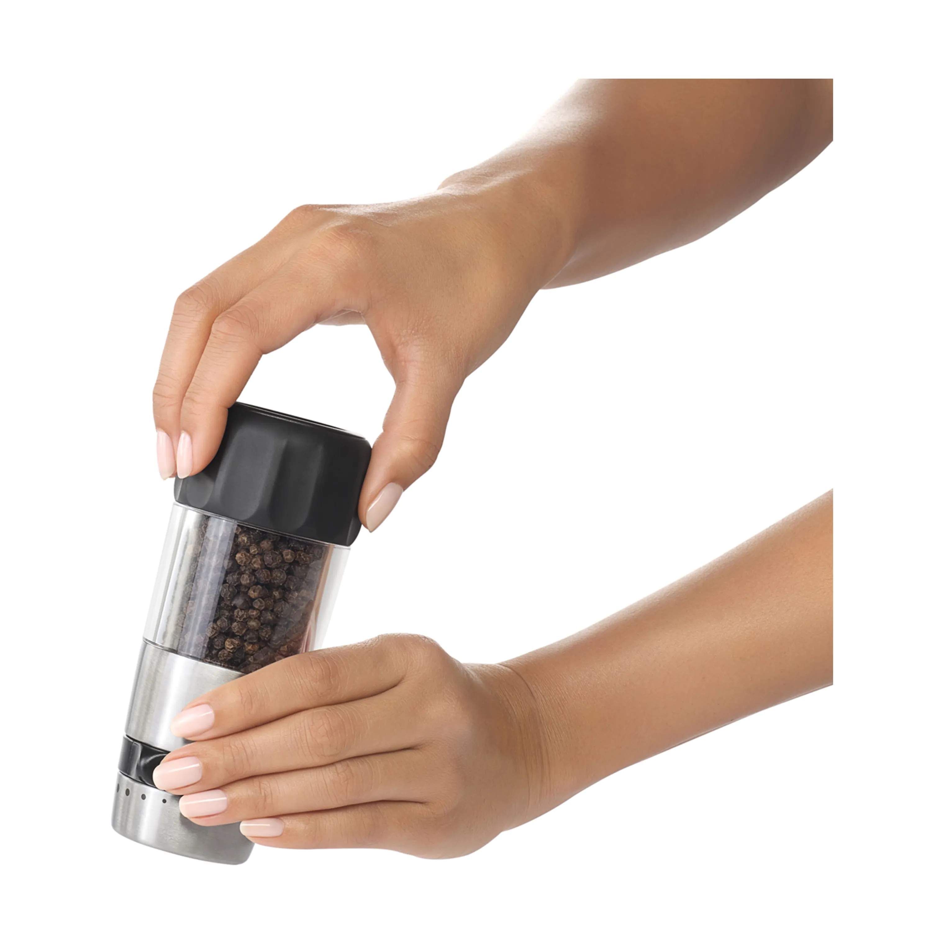 OXO Peberkværne Good Grips Peberkværn i Stål/Sort, 3