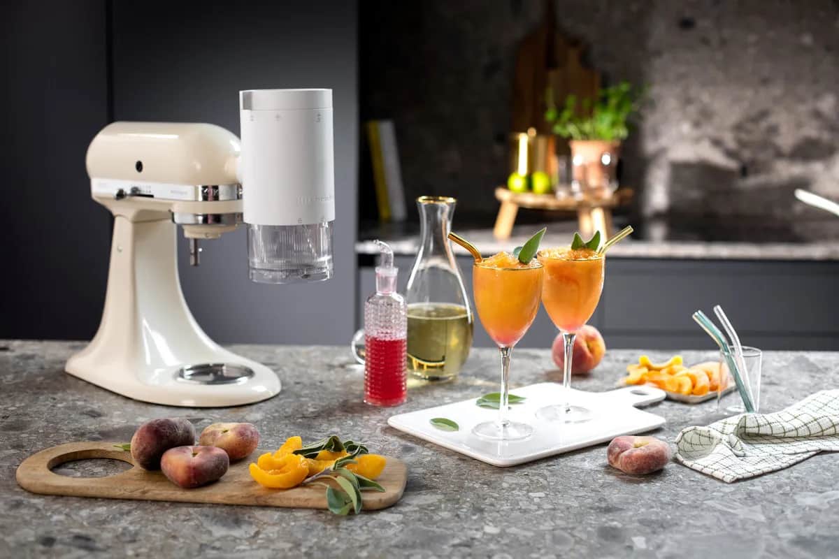 KitchenAid Tilbehør til røremaskiner Shave Ice Maskine i Hvid, 3