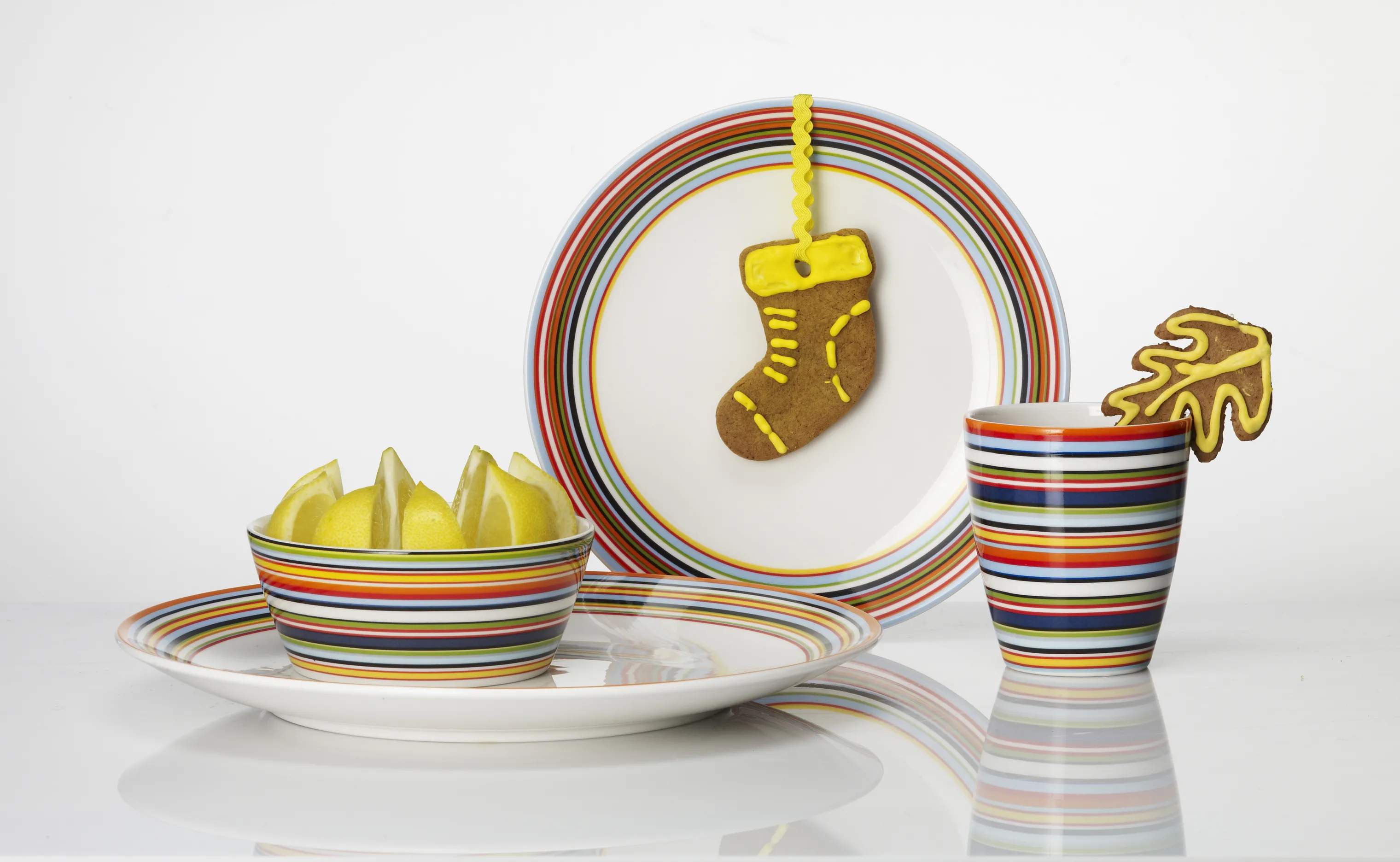 Iittala Frokosttallerkener Origo Tallerken i Orange, 2