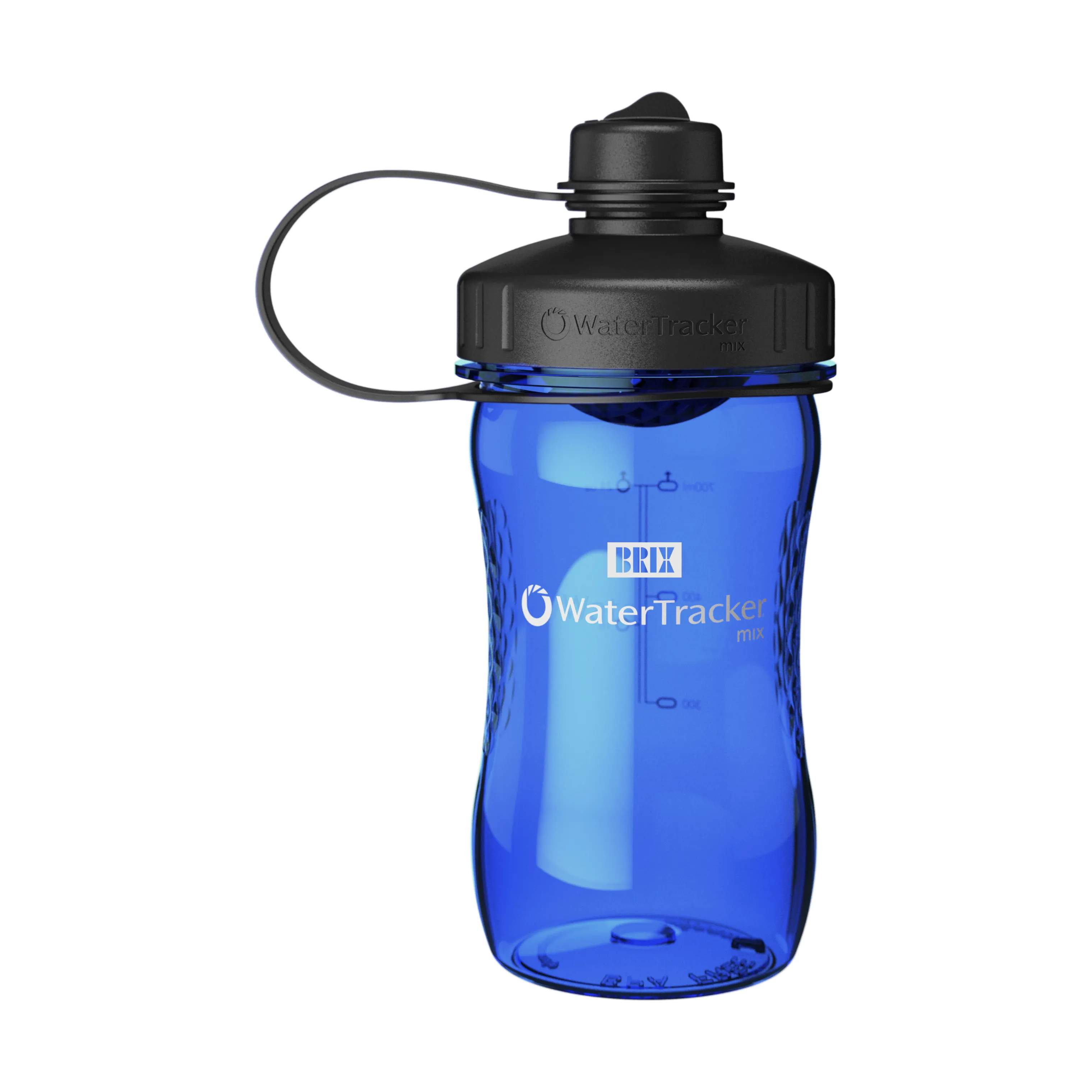 Brix Drikkedunke WaterTracker Mix Shakerflaske i Navy Blue, 1