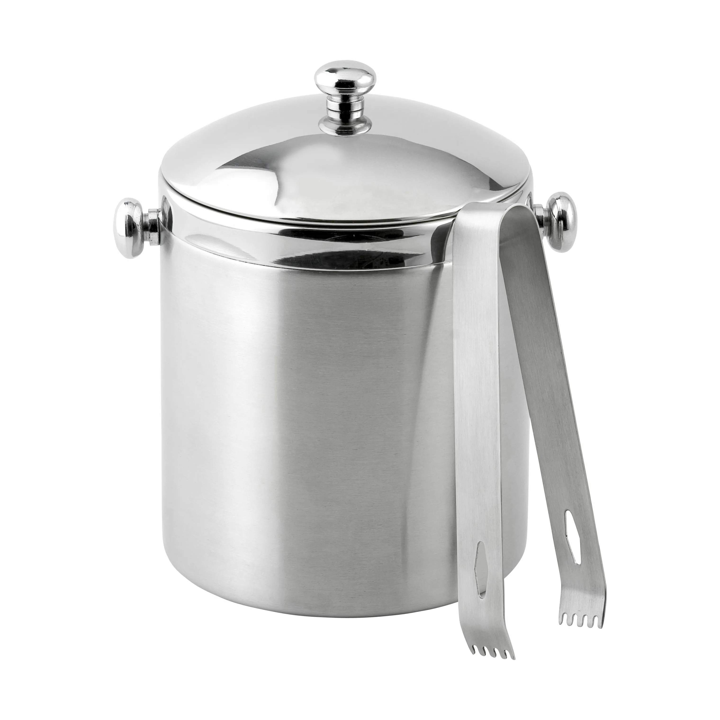 Bastian Isspande Isspand i mat/blank sølvfarvet, 1