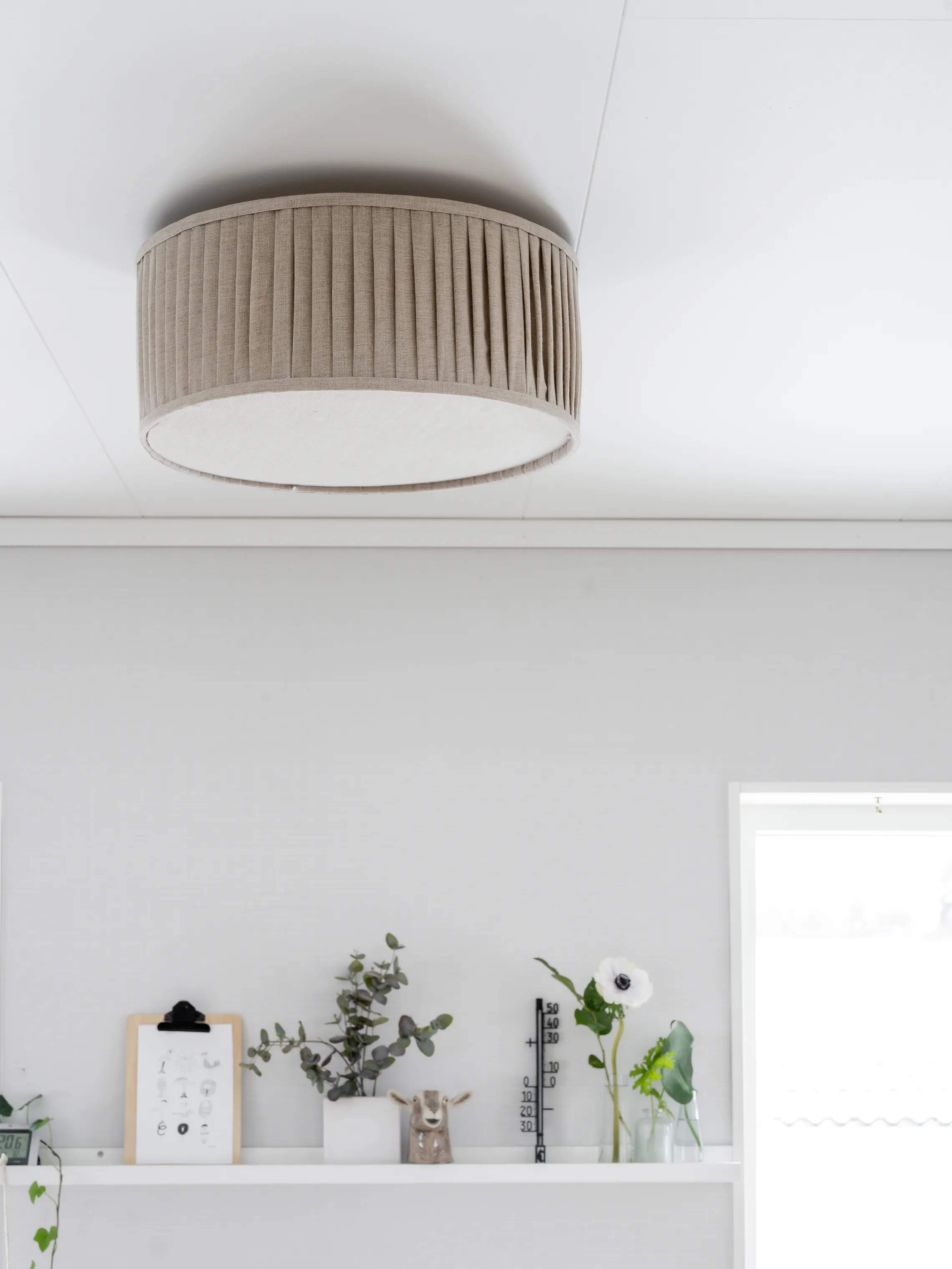 PR Home Loftlamper Plissé Loftlampe i Natur, 2