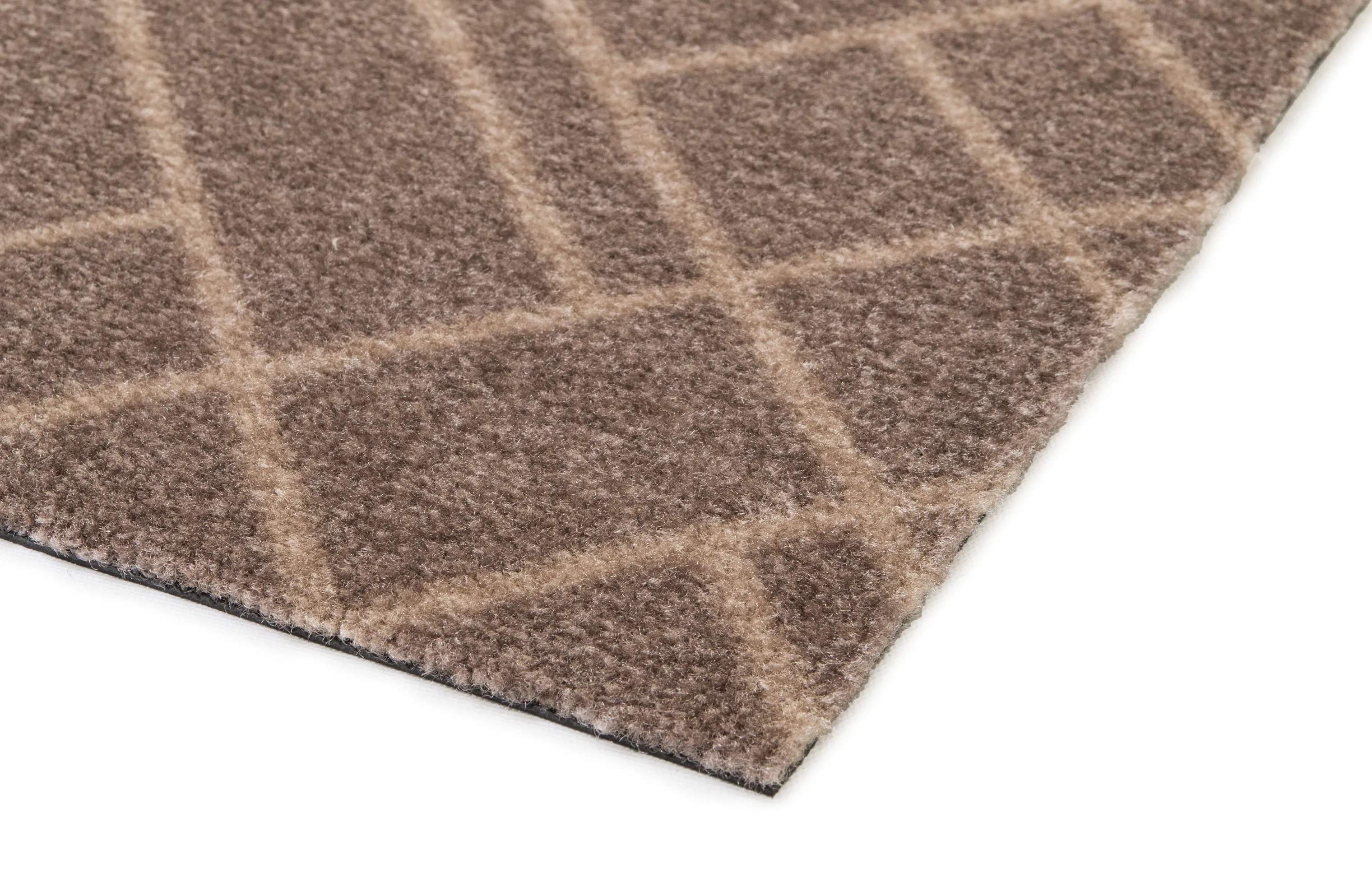 Tica Copenhagen Dørmåtter Lines Gulvmåtte i Sand, B60 x L90 cm, 2