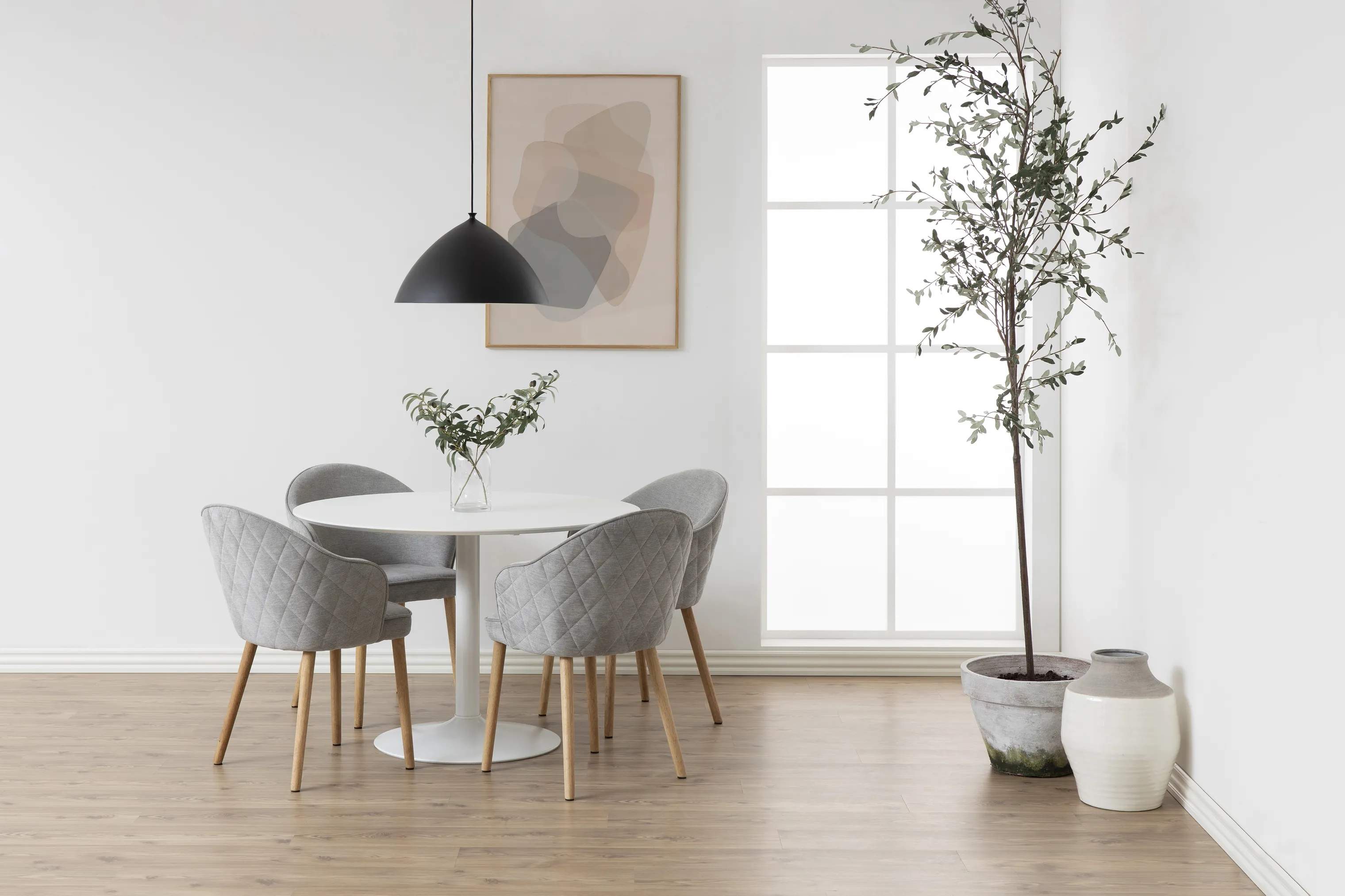CASA Living Spiseborde Ibiza Spisebord i Hvid, 2