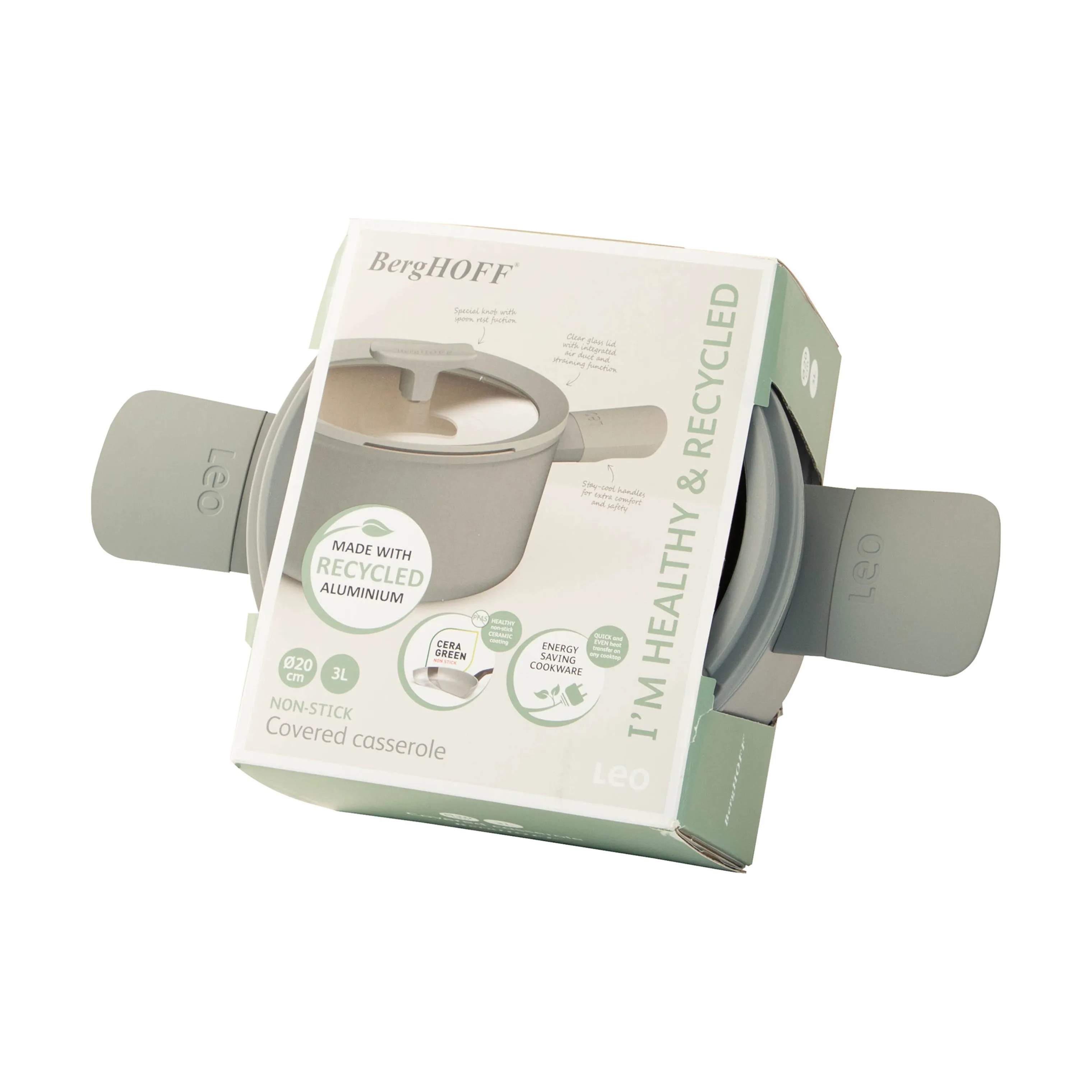 BergHOFF Gryder Balance Gryde i Moonmist, 3.1 L, 3