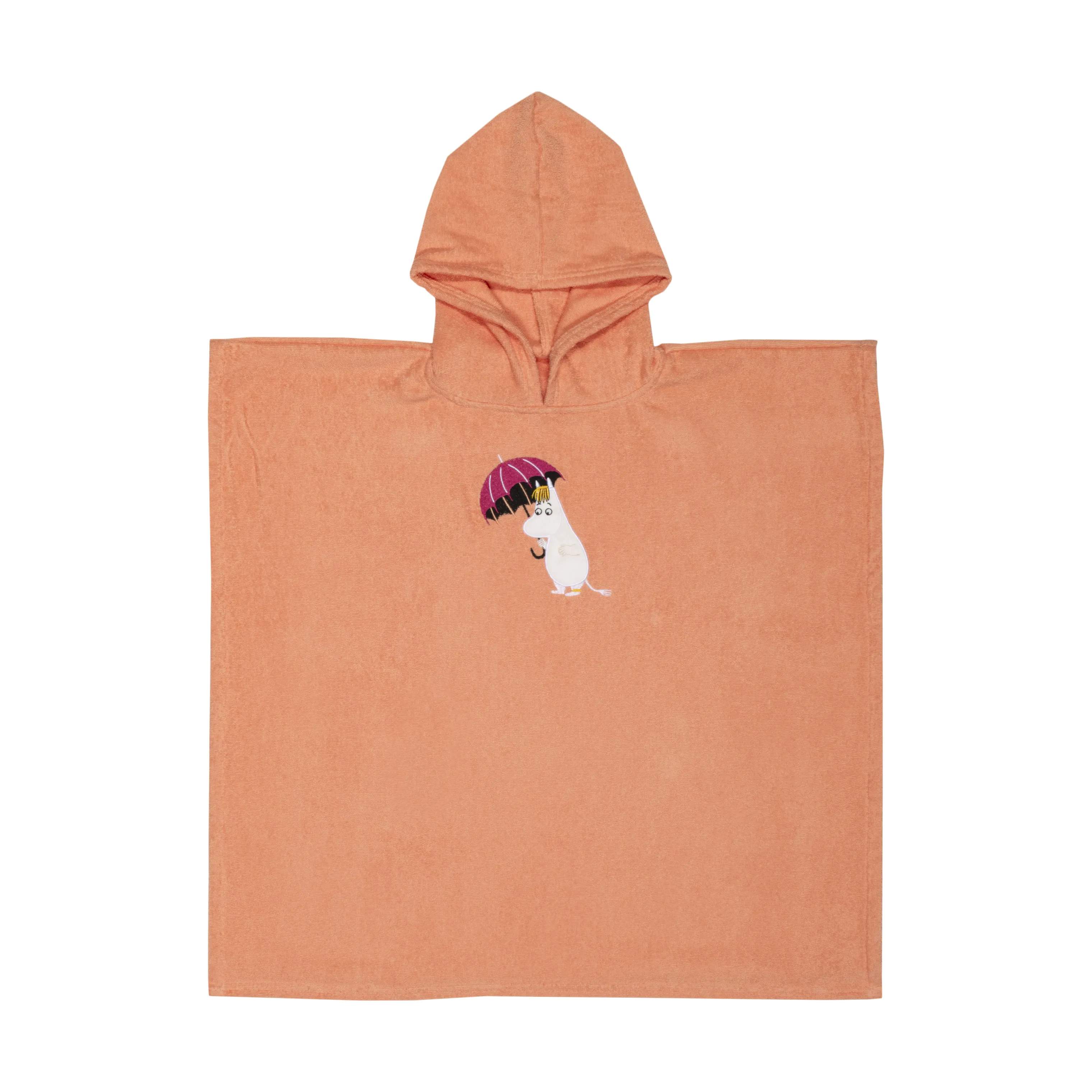 Moomin Arabia Håndklæder Arabia Badeværelse Børneponcho i Under Paraplyen, 1