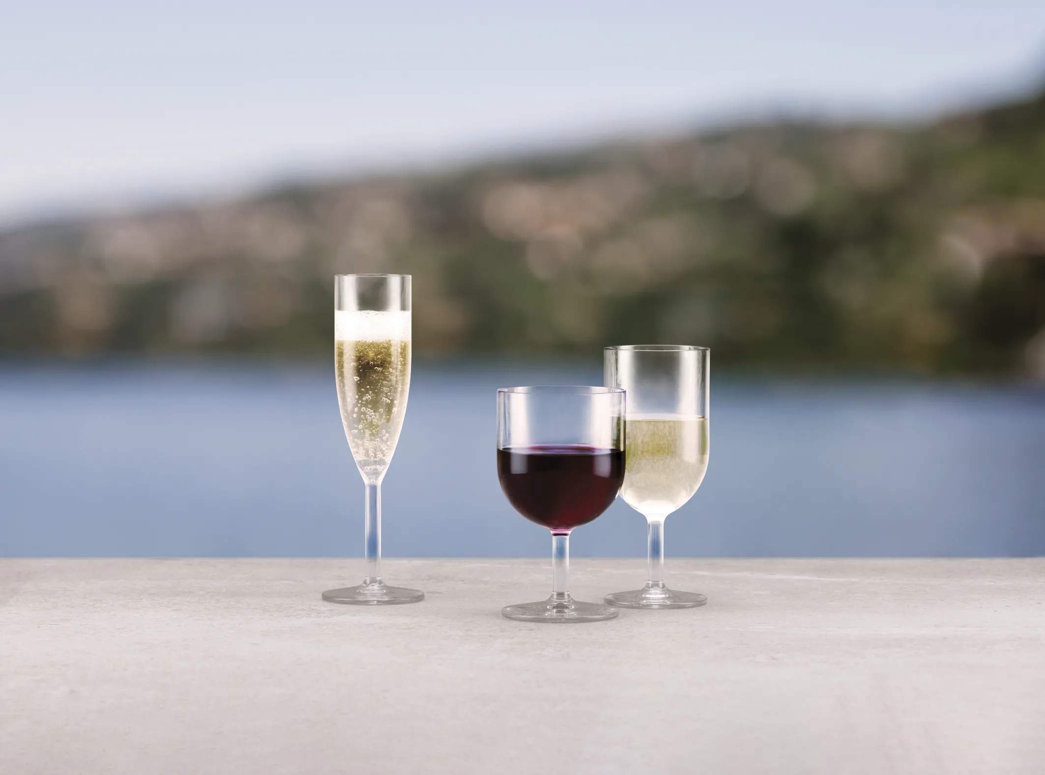 Bodum Hvidvinsglas Oktett Hvidvinsglas - 6 stk. i Transparent, 23 cl, 2