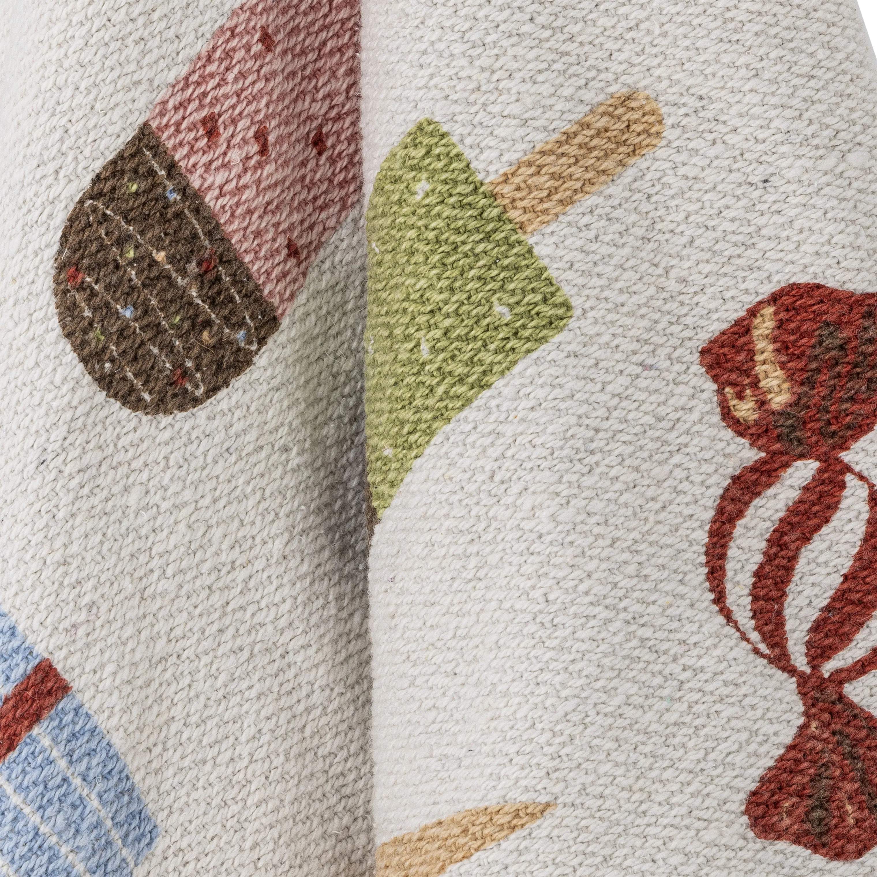 Bloomingville Mini Plaider Sweets Plaid i Natur, 2