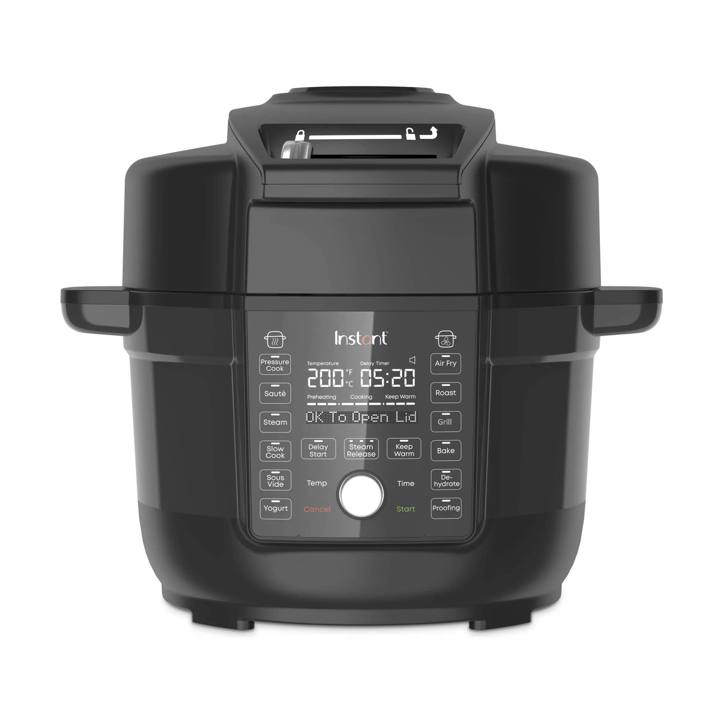 Duo Crisp + Ultimate Airfryer, sort, large