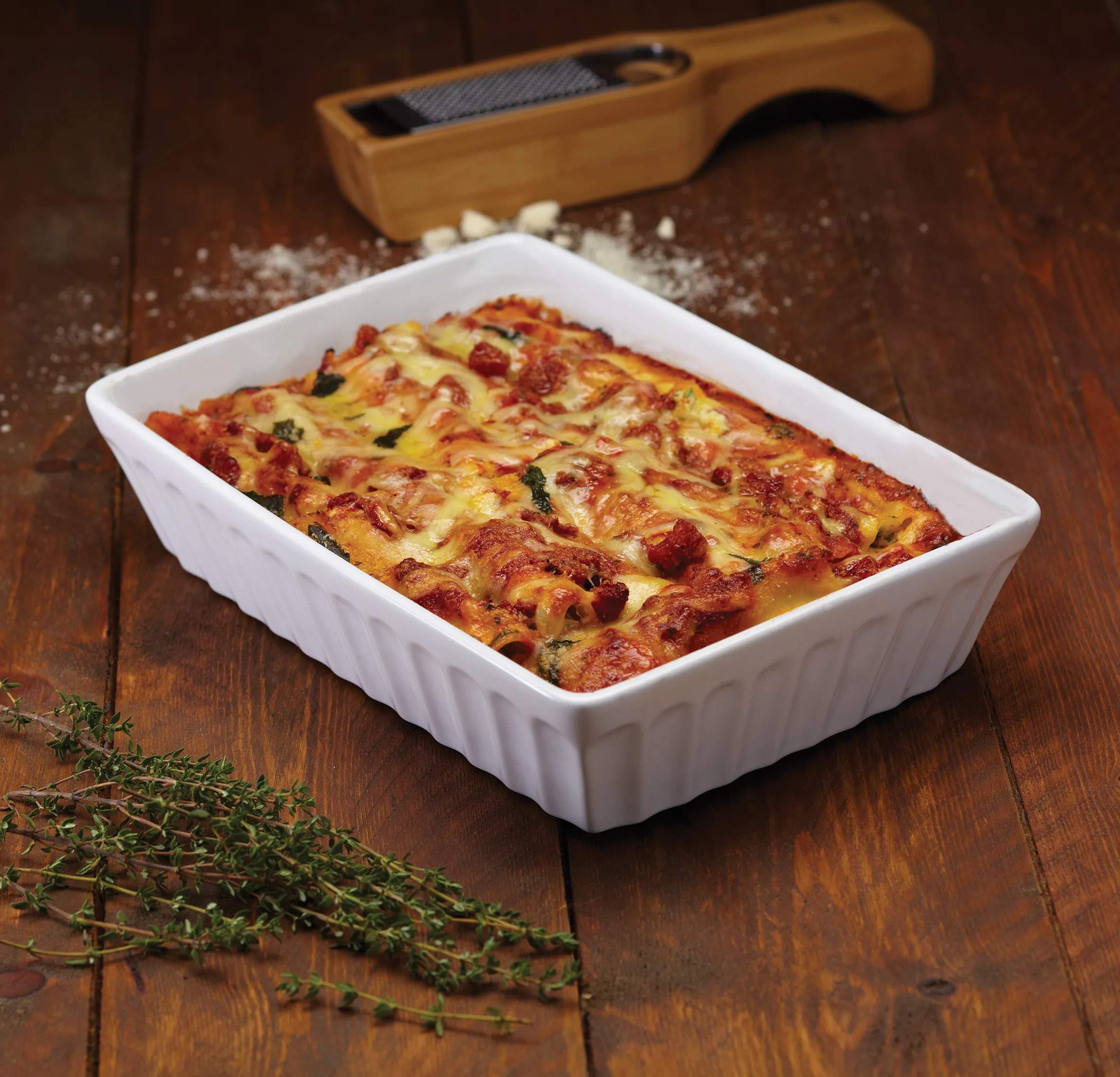 KitchenCraft Ovnfaste fade World of Flavours Ovnfast Fad i B21 x L29 cm, 3