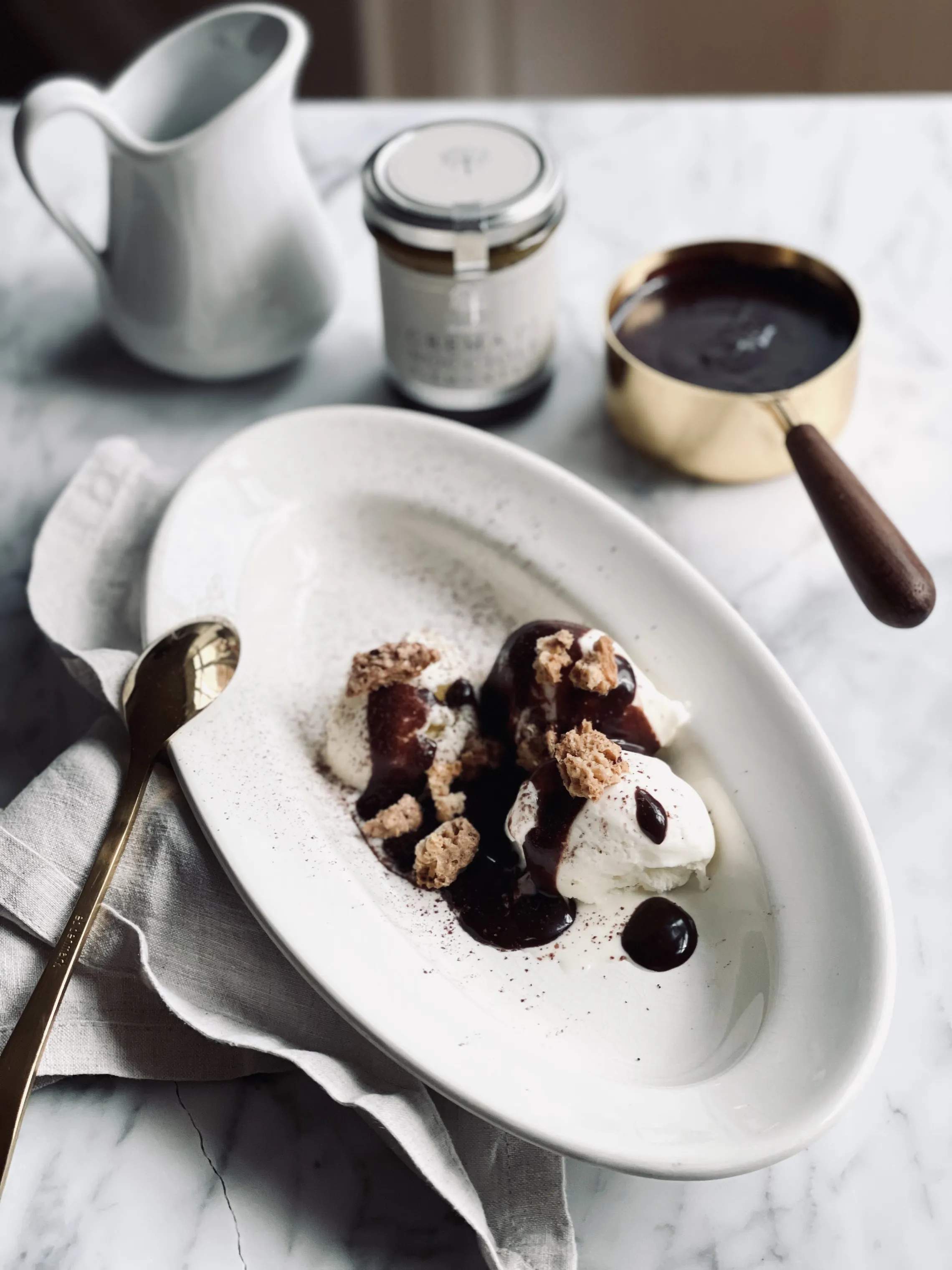 Made by Mama Øvrige delikatesser Smørepålæg m. hasselnød og chokolade i Brun, 4