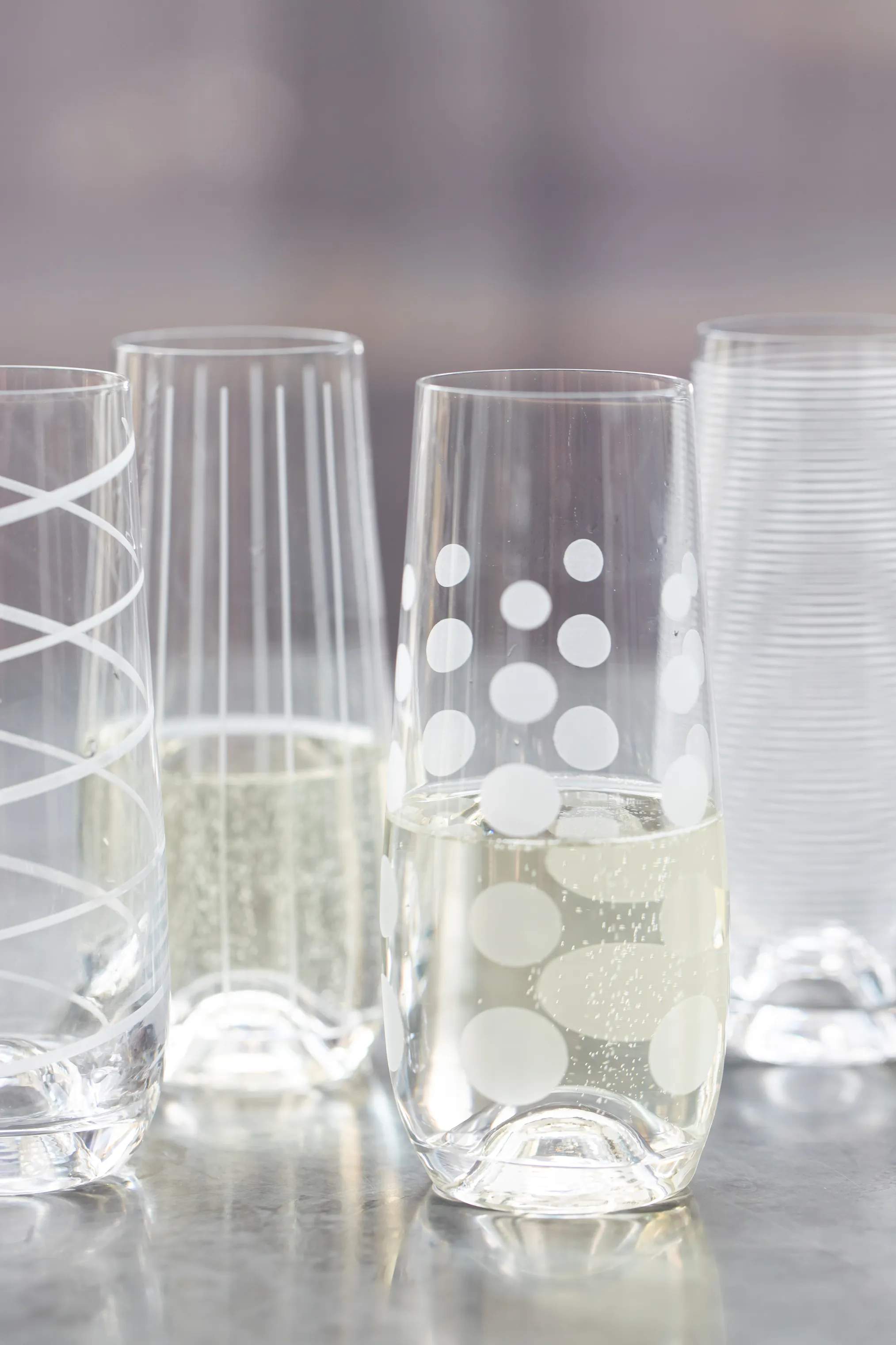Mikasa Champagneglas Cheers Champagneglas - 4 stk. i Klar, 3