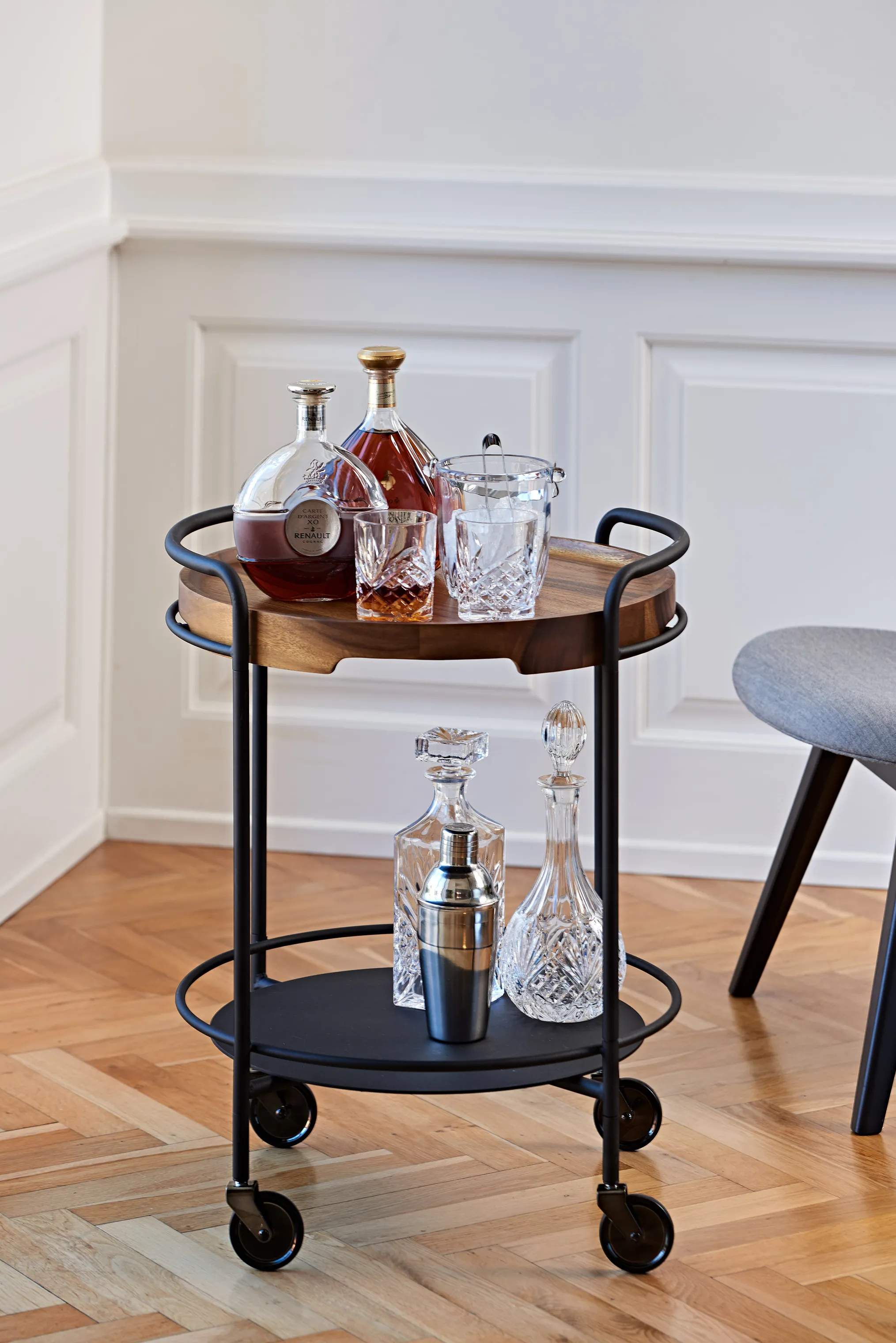 SACKit Sofaborde Serveit Tray Table i Black, 4