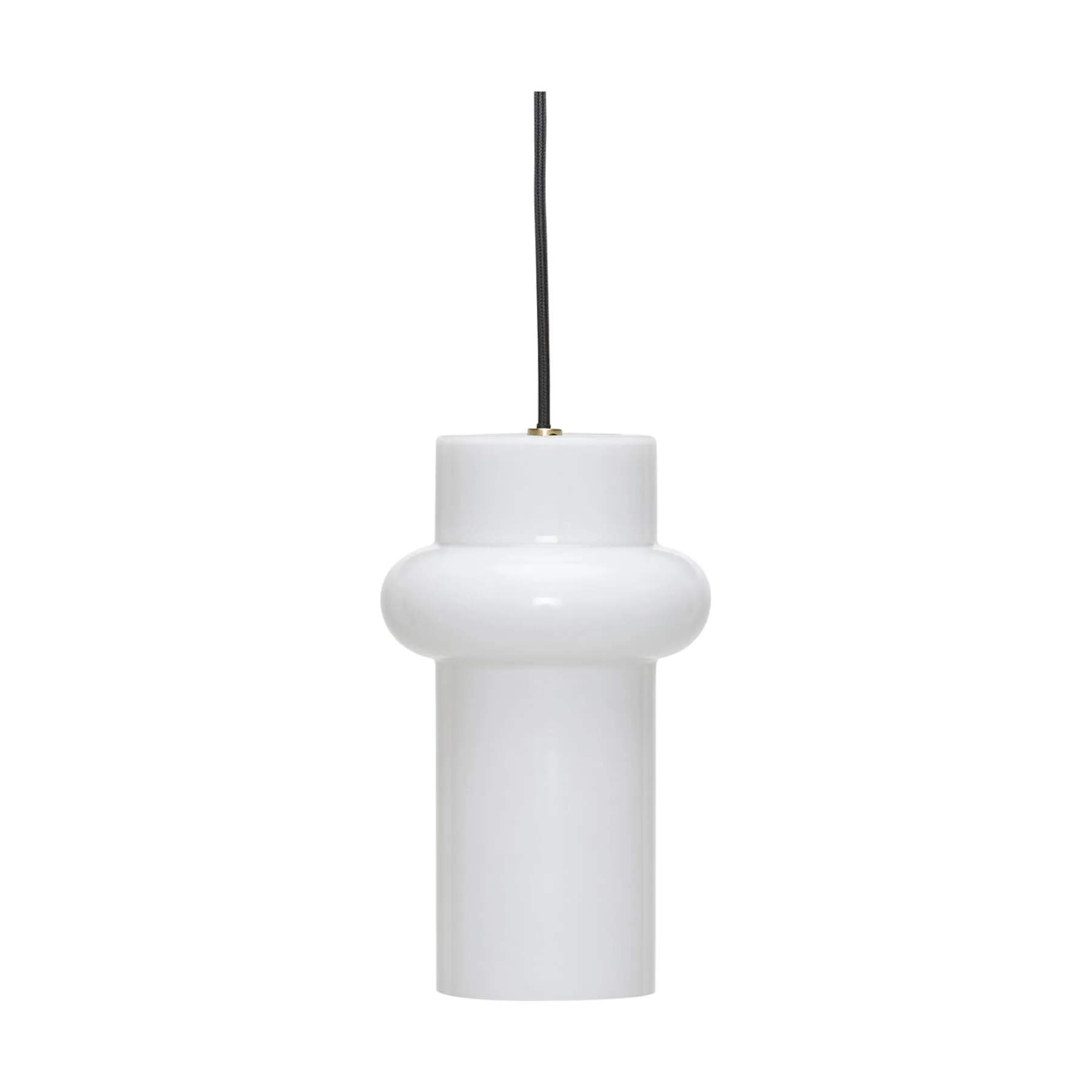 Hübsch Pendler Pilule Pendel i Hvid/Blank , Ring øverst, 1