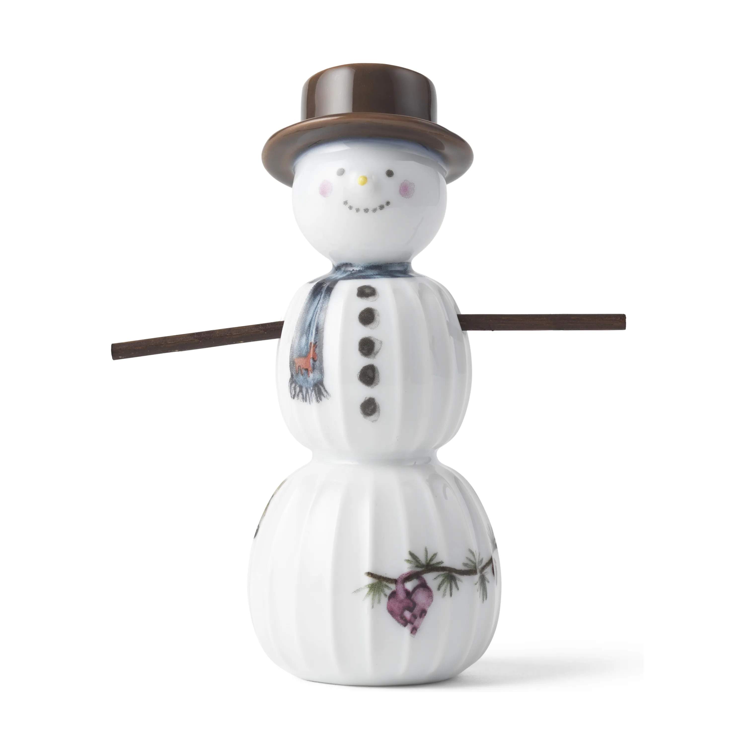 Kähler Julefigurer Hammershøi Jul Snemand i 11,5 cm, 1