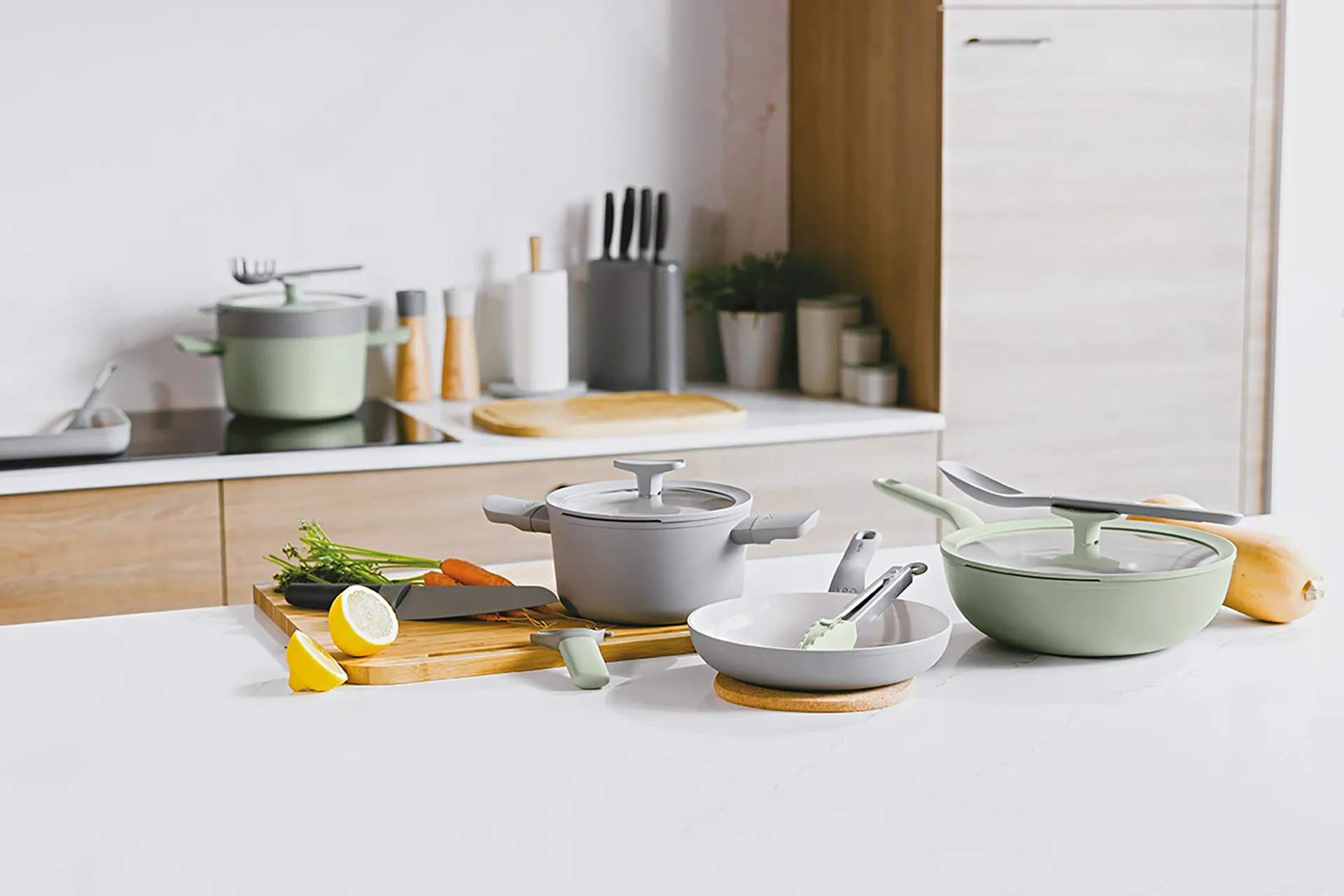 BergHOFF Stegepander Balance Wok i 28 cm, 2