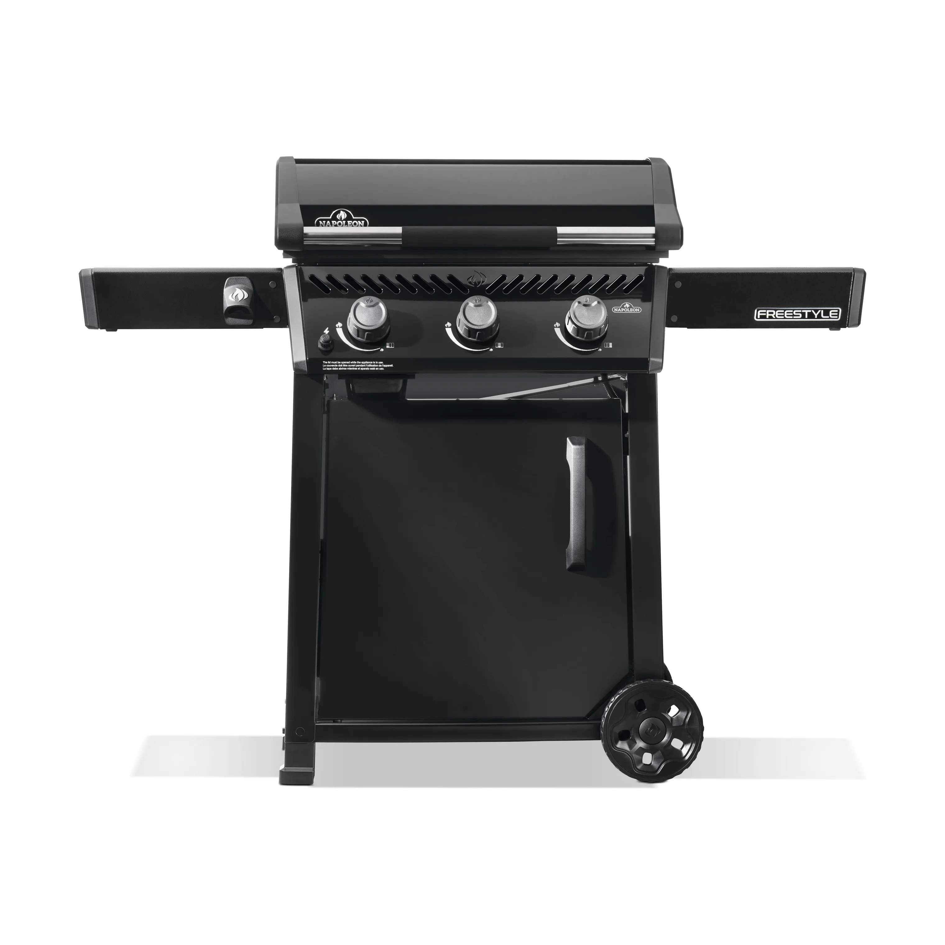 24'' Freestyle Plancha Grill, sort, large