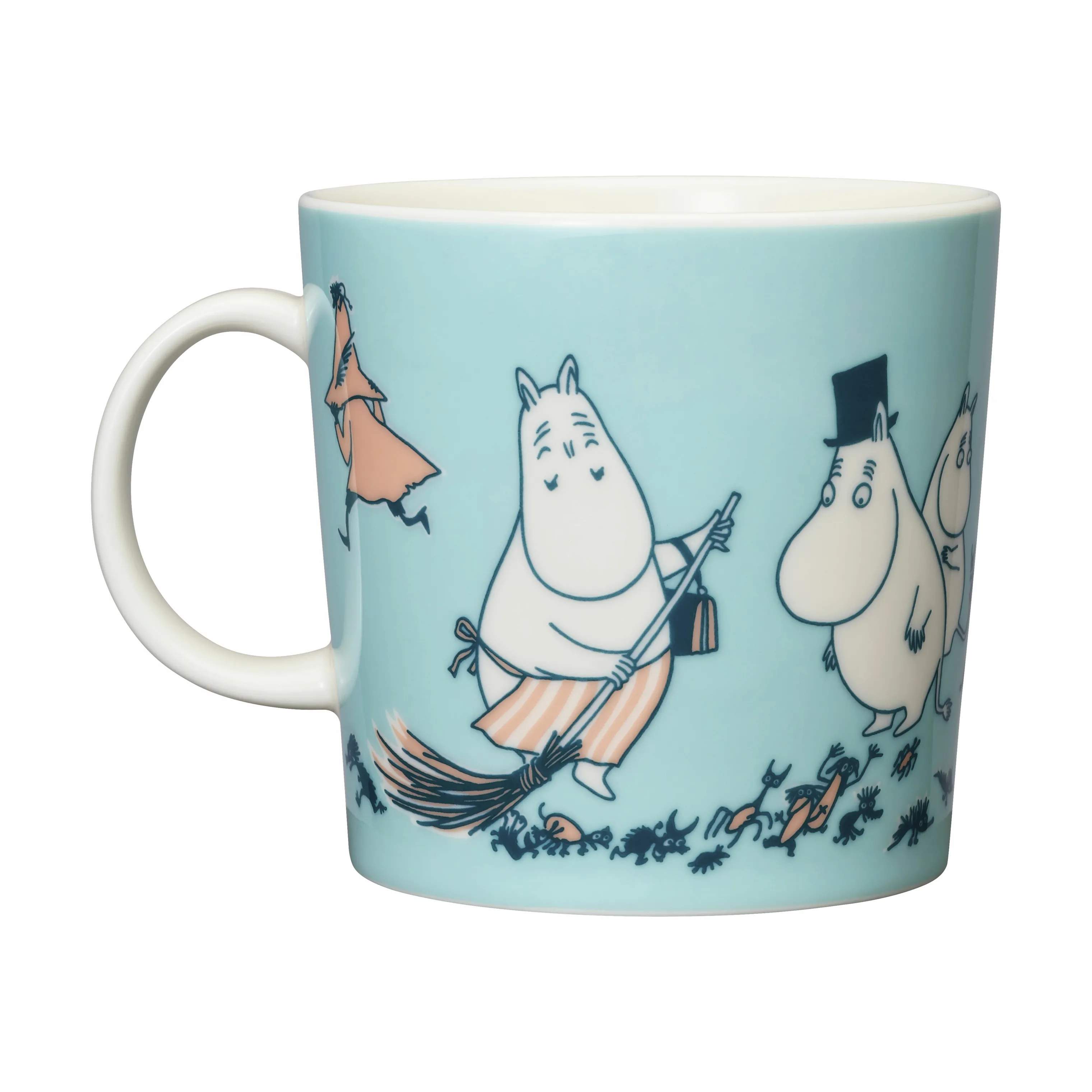 Moomin Arabia Krus og kopper med hank Rebel Club ABC Krus - H i H, 4