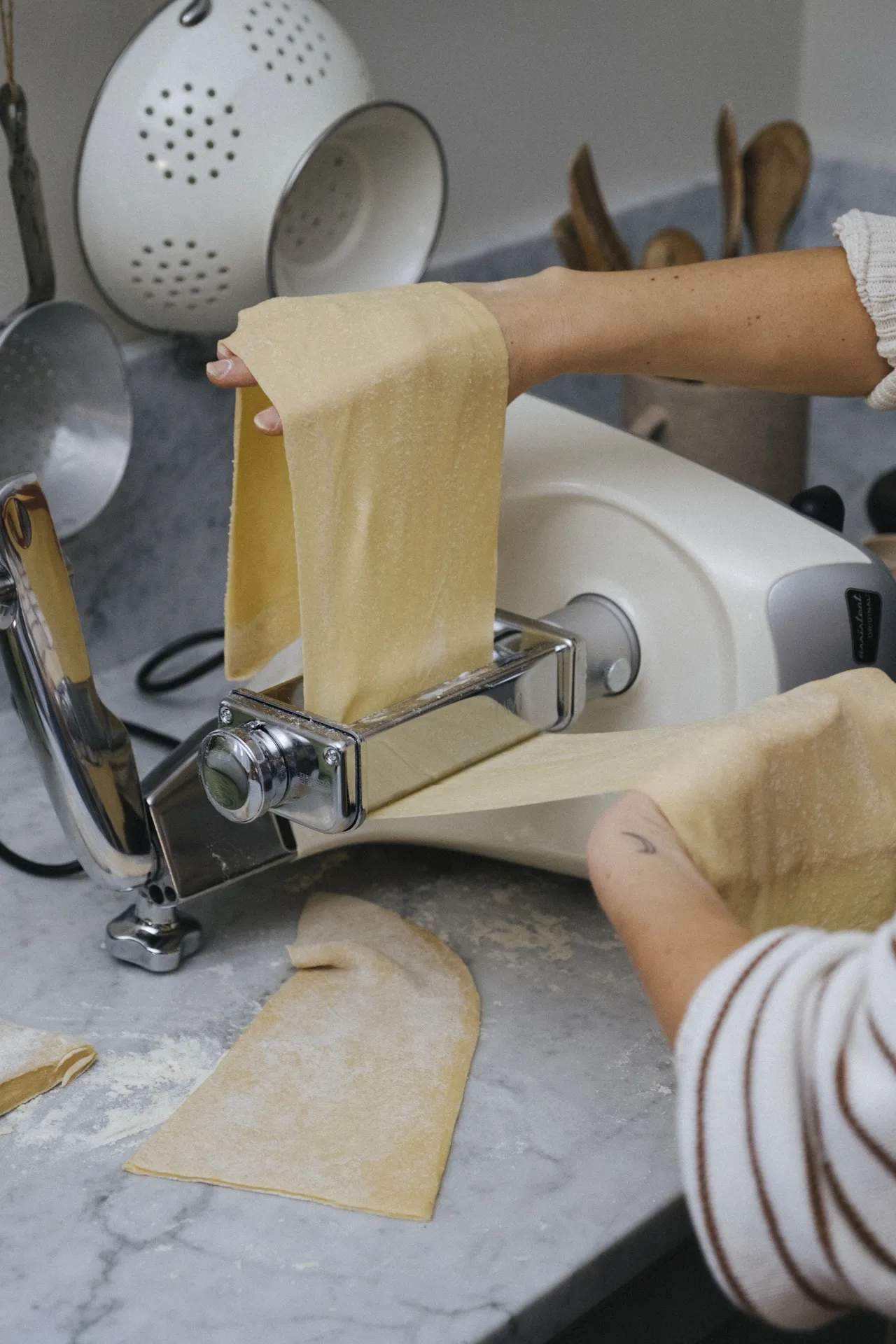 Ankarsrum Assistent Original Tilbehør til røremaskiner Pastarulle - Spaghetti i Spaghetti, 3