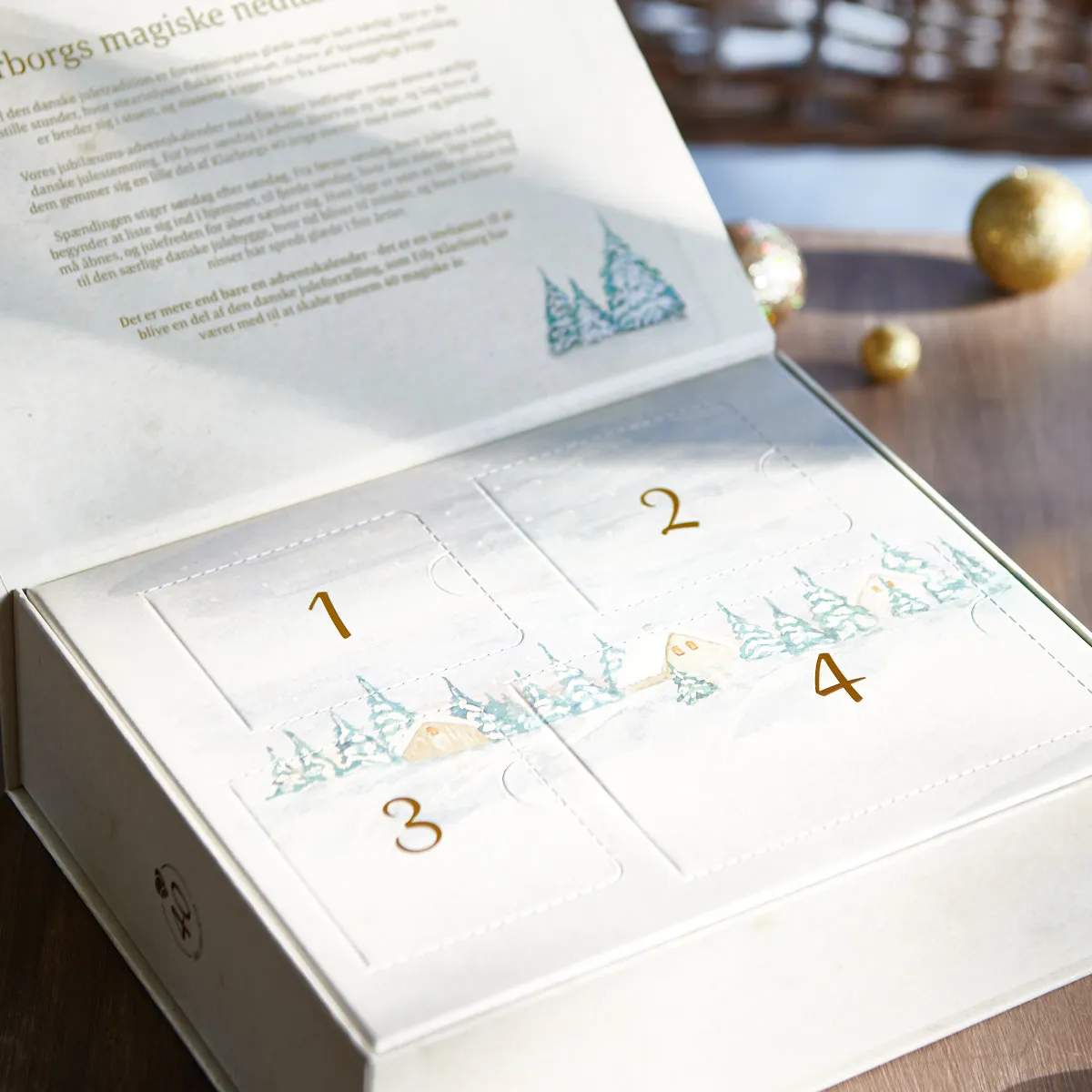 Klarborg Nisser Adventskalender - 40 års Jubilæum i Multifarvet, 4