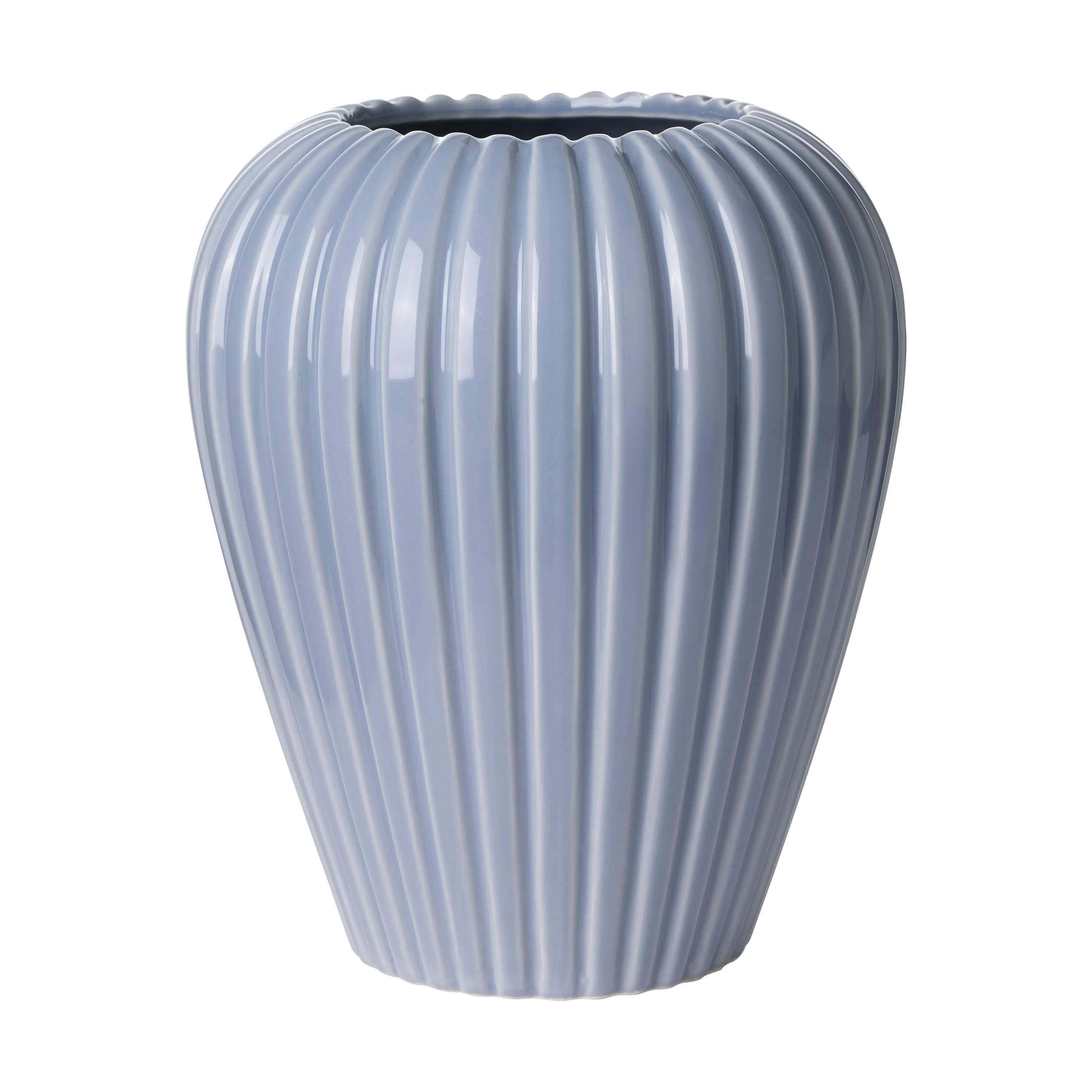 erik bagger a/s Vaser Eslau lilje Vase i Dueblå, 20 cm, 1