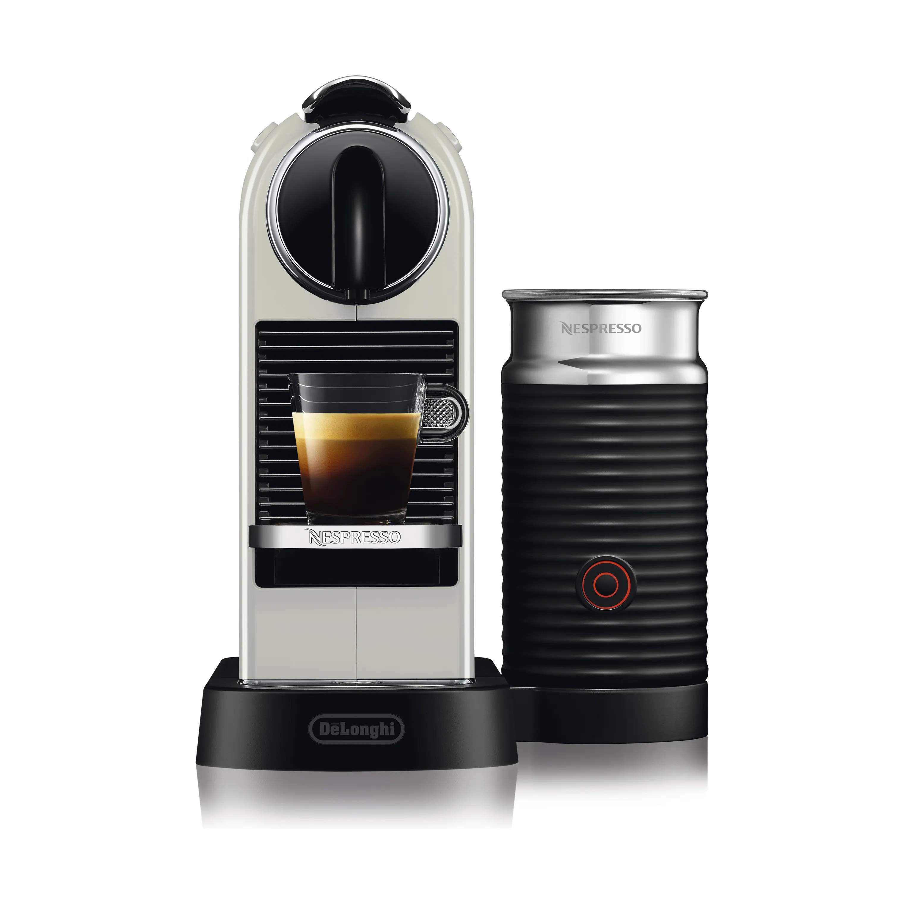 Nespresso kapselmaskiner Vertuo Next CitiZ&Milk Kapsel Kaffemaskine i Hvid, 4