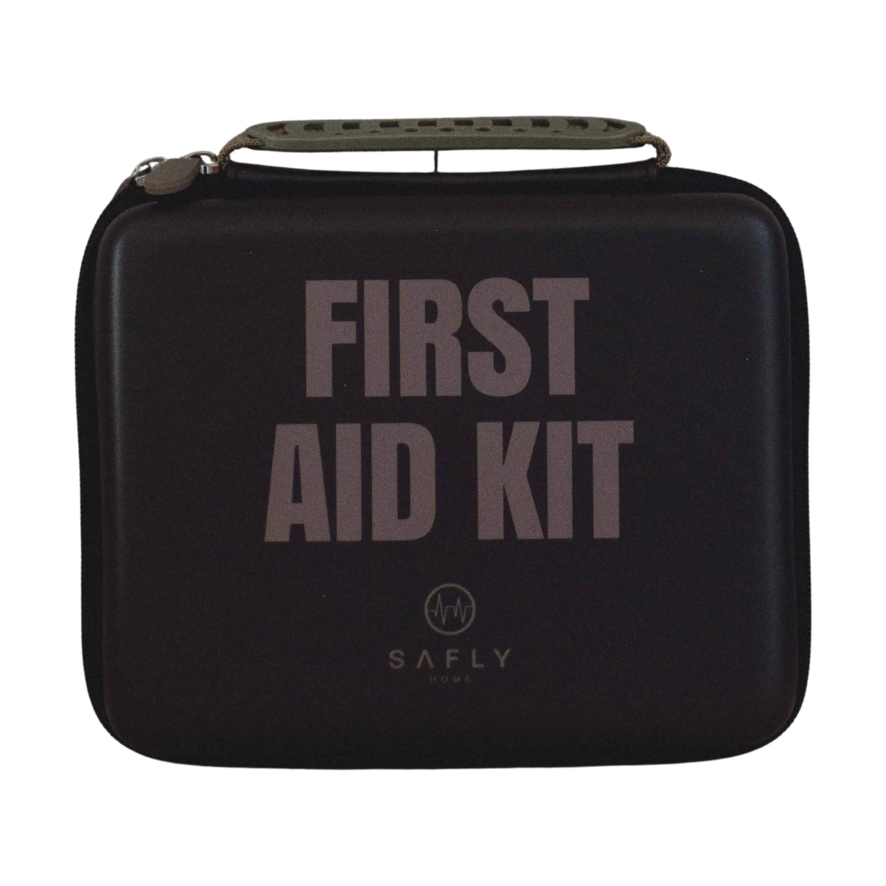 Safly Rengøringsmidler Home Førstehjælpskasse i Brun, H8,5 x L25,5 cm, 1