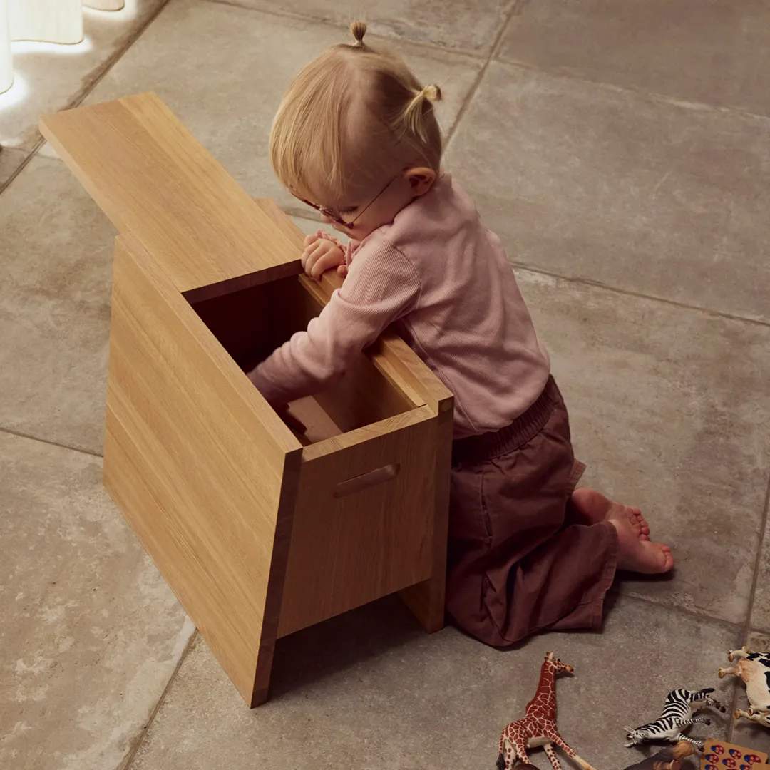 Andersen Furniture Skamler Plinth Skammel i Oak, 7