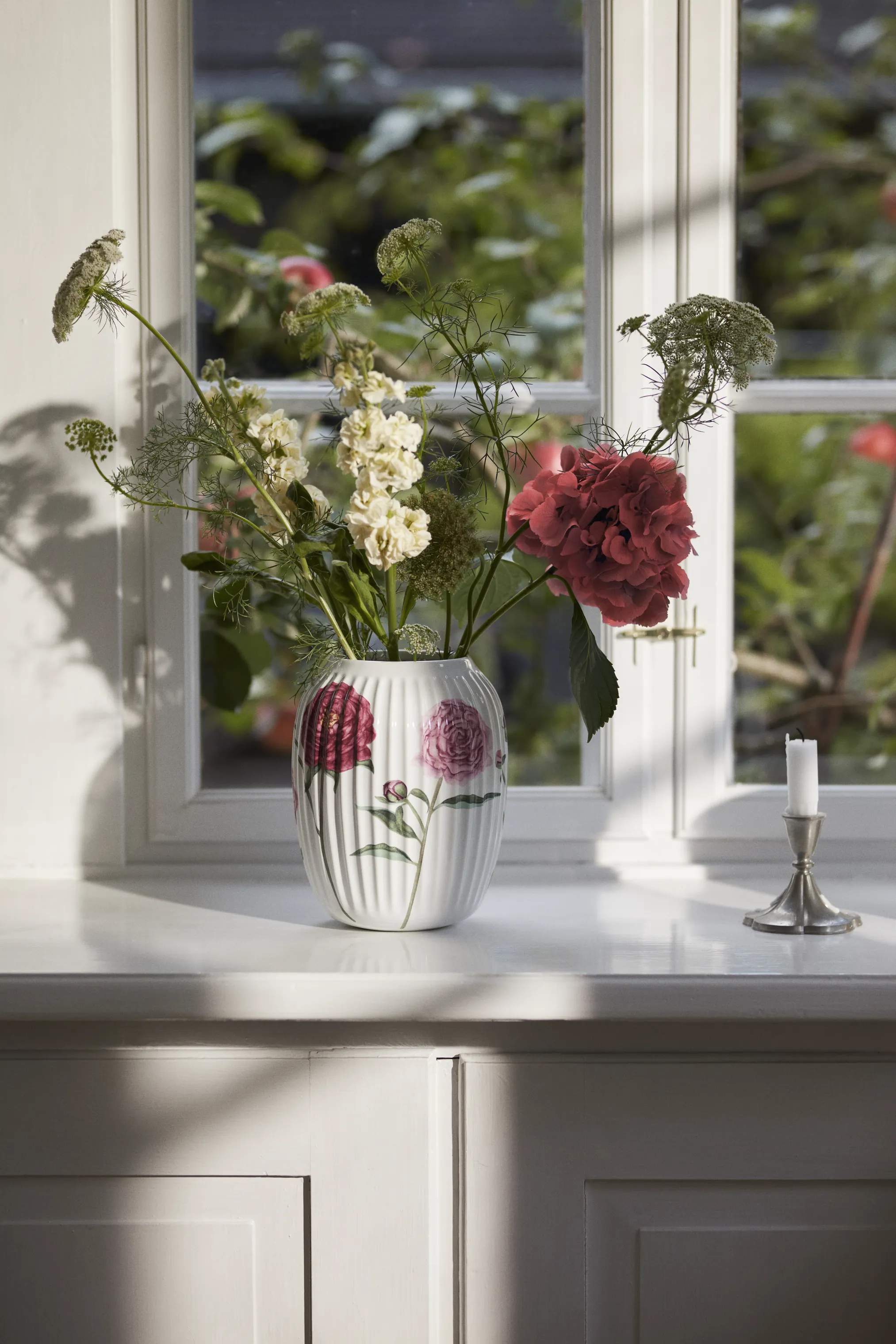 Kähler Vaser Hammershøi Sommer Vase i Pæoner, 2