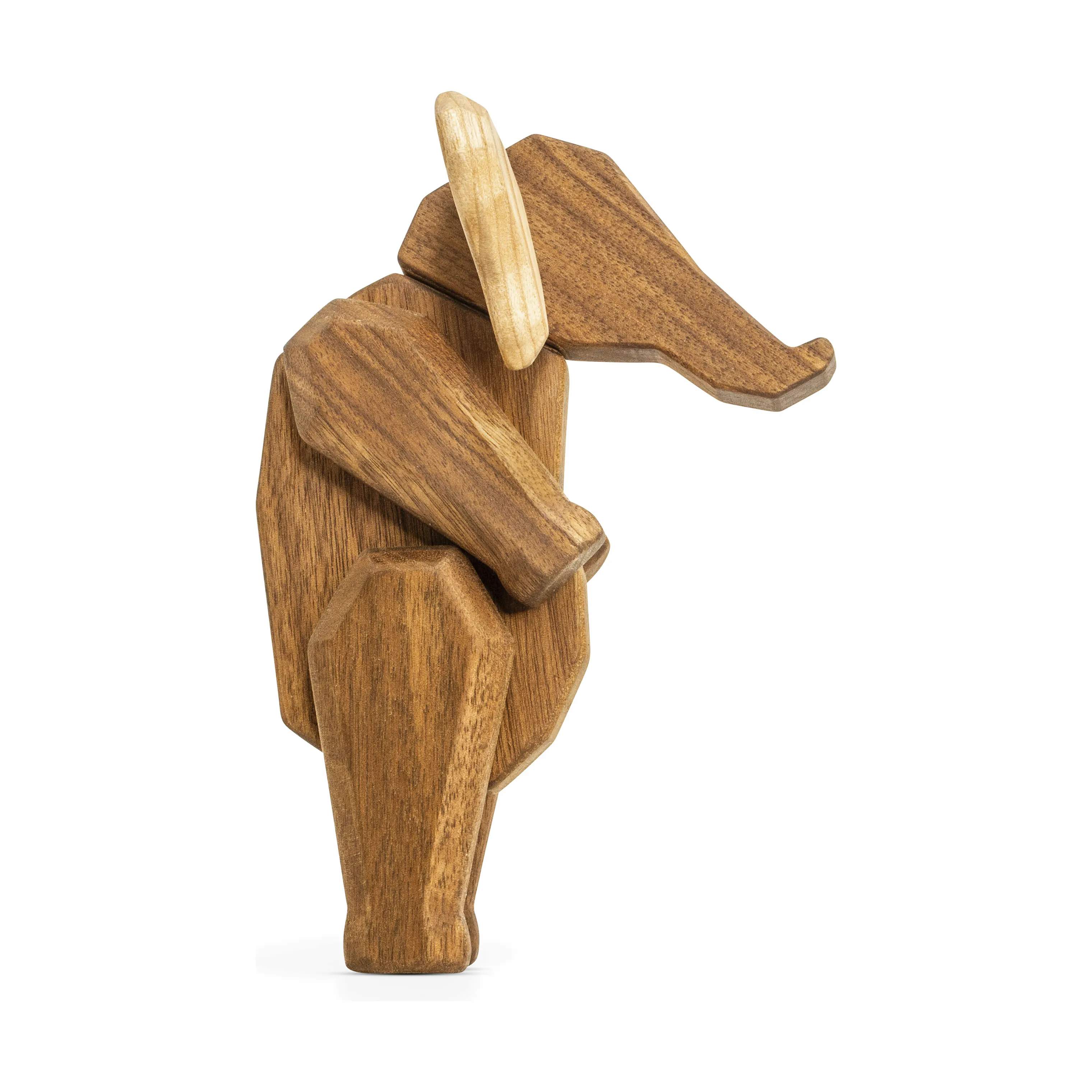 FableWood Dyrefigurer Mor-elefant i 15 cm, 7