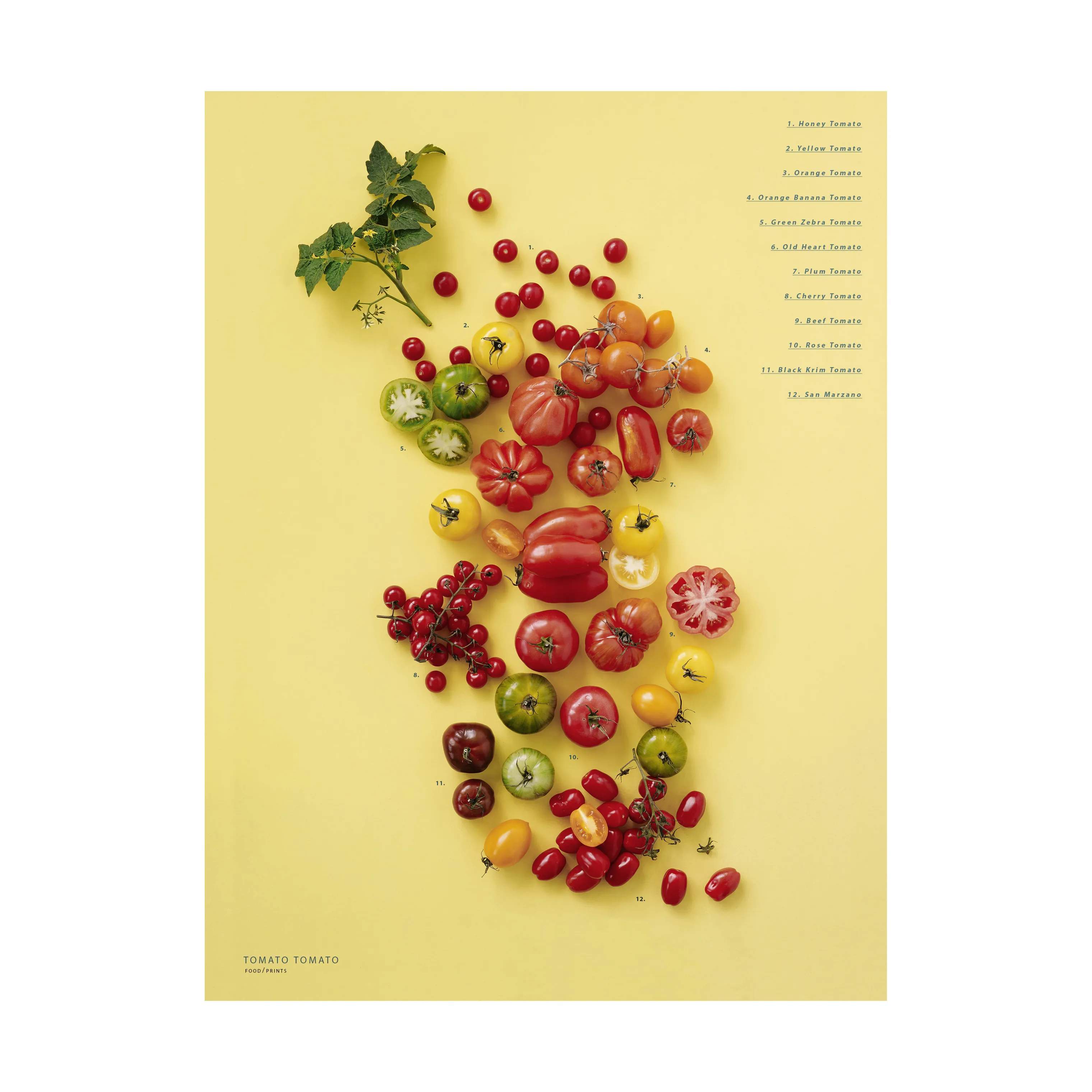 Poster&Frame Plakater MAD PLAKAT Plakat Tomato i B15 x L21 cm, 1