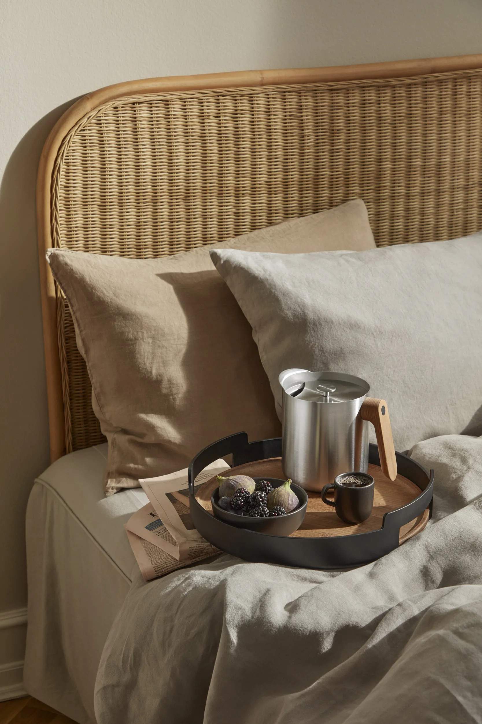 Eva Solo Bakker Nordic Kitchen Serveringsbakke i sort/natur, 2