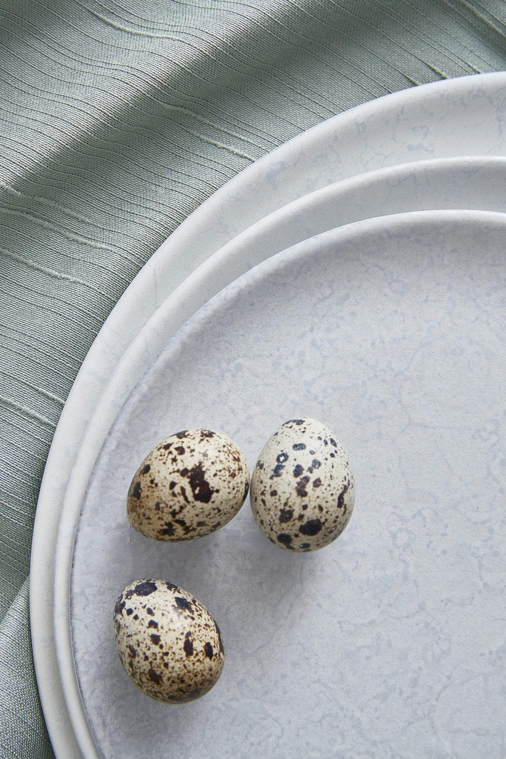 RAW by Aida Kagetallerkener Desserttallerken i Arctic White, 2