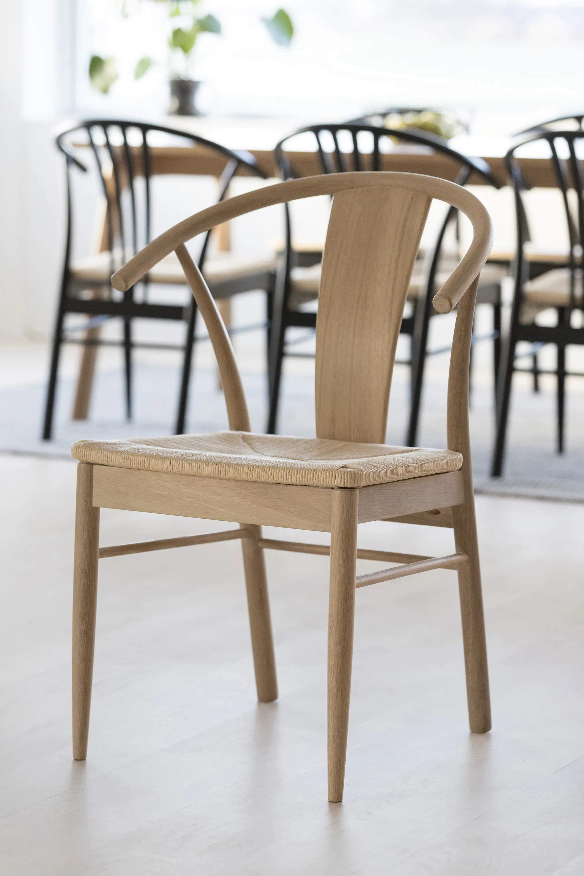 CASA Living Spisebordsstole Janik Spisebordsstol - 2 stk. i Hvid, 2
