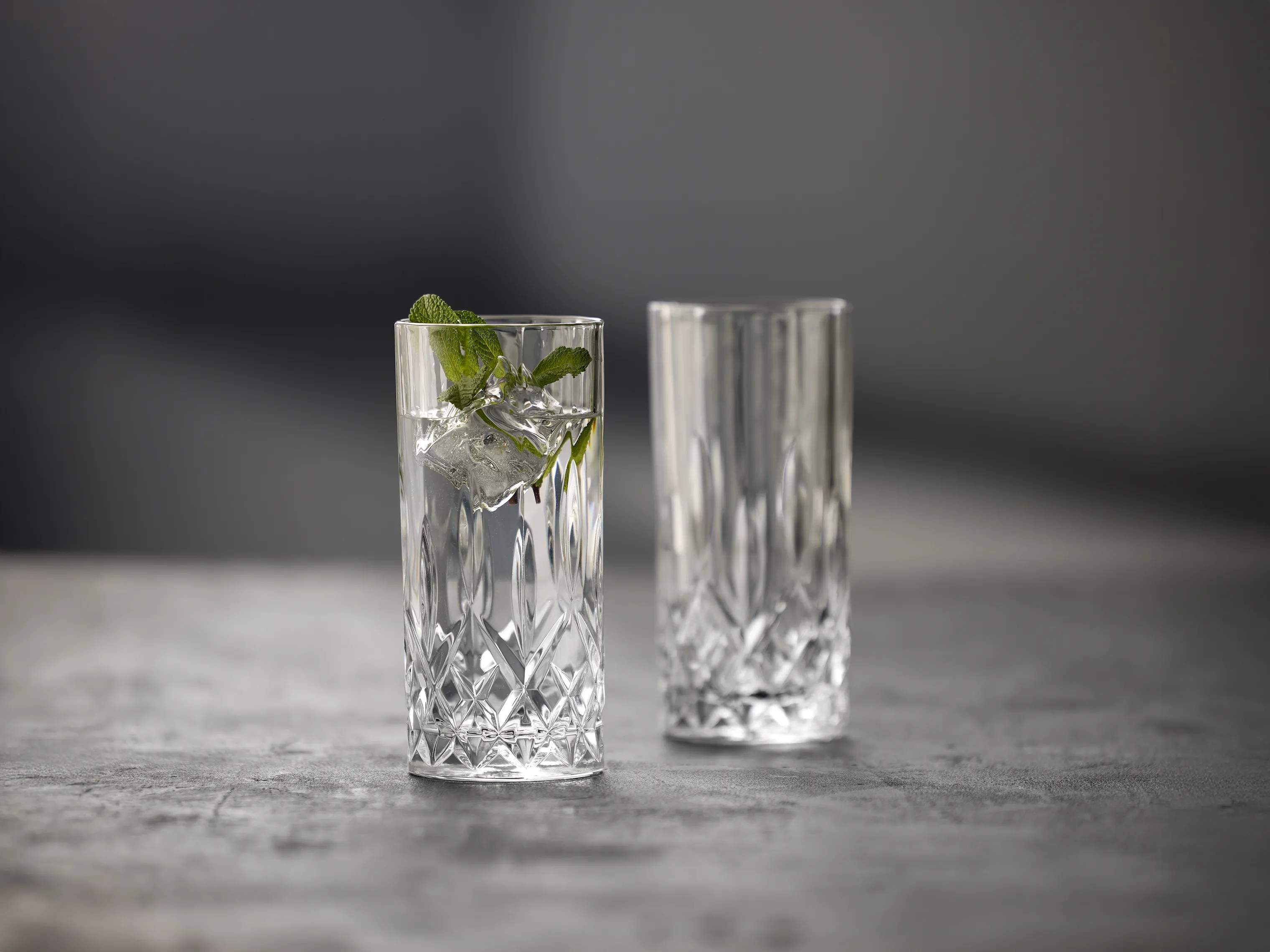 Lyngby Glas Highball glas Lounge Highball glas - 6 stk. i Klar, 2
