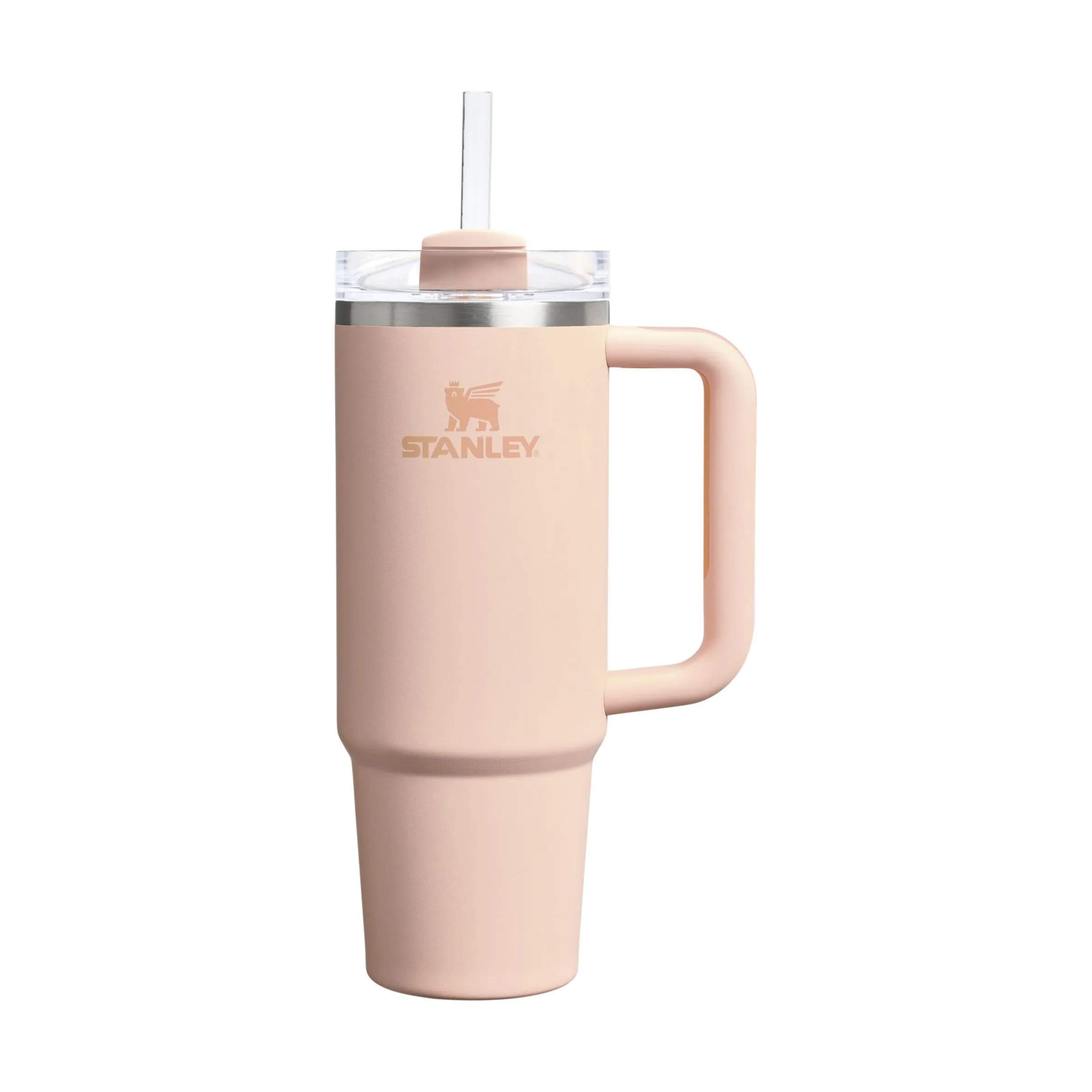 Stanley Quencher Flowstate Tumbler, orange cream, large
