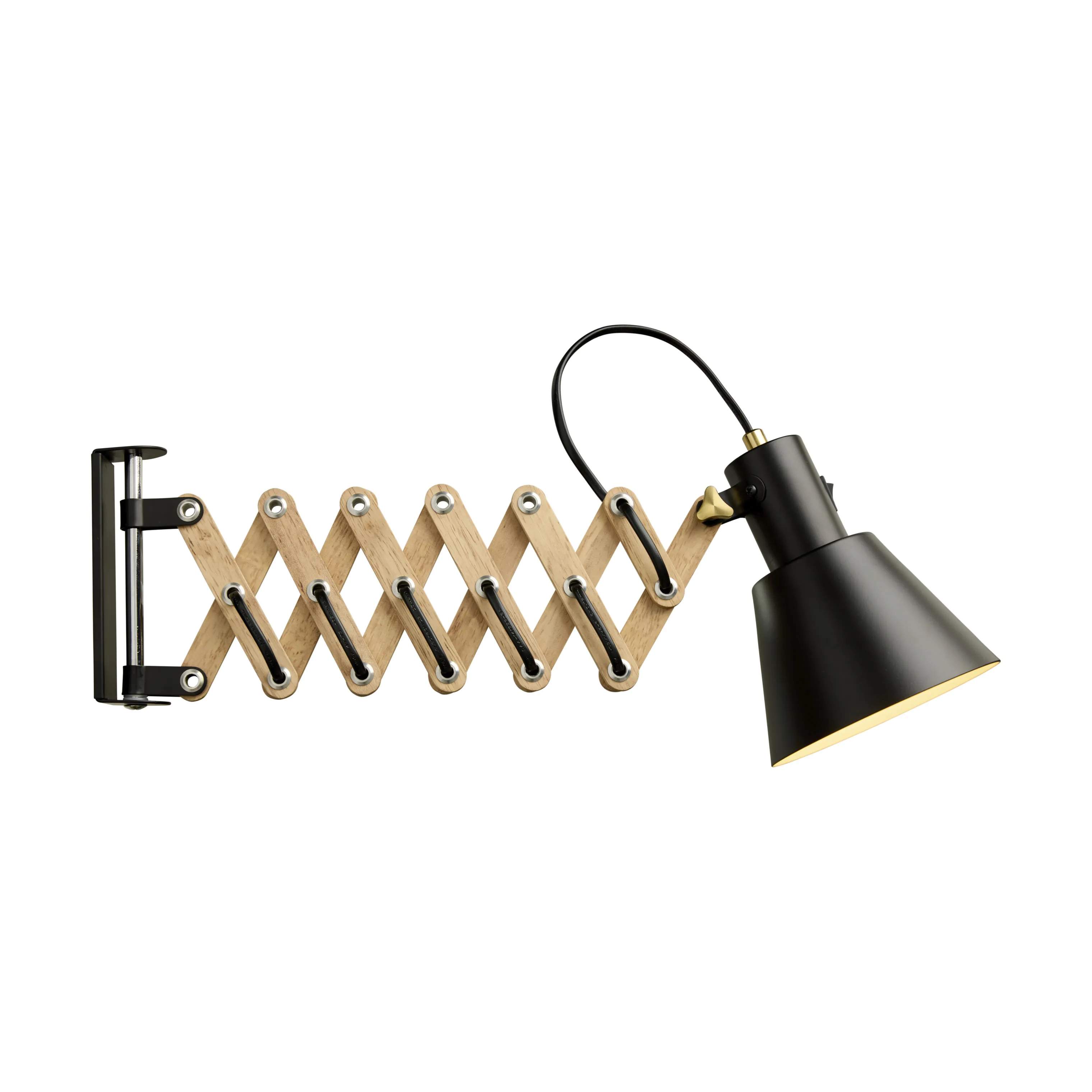 Halo Design Væglamper Vintage Væglampe i Mat sort , 13 cm, 1