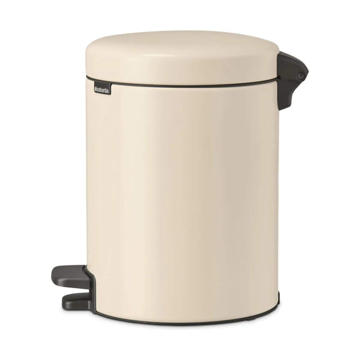 Brabantia Toiletspande NewIcon Pedalspand i Soft beige , 5 L, 5