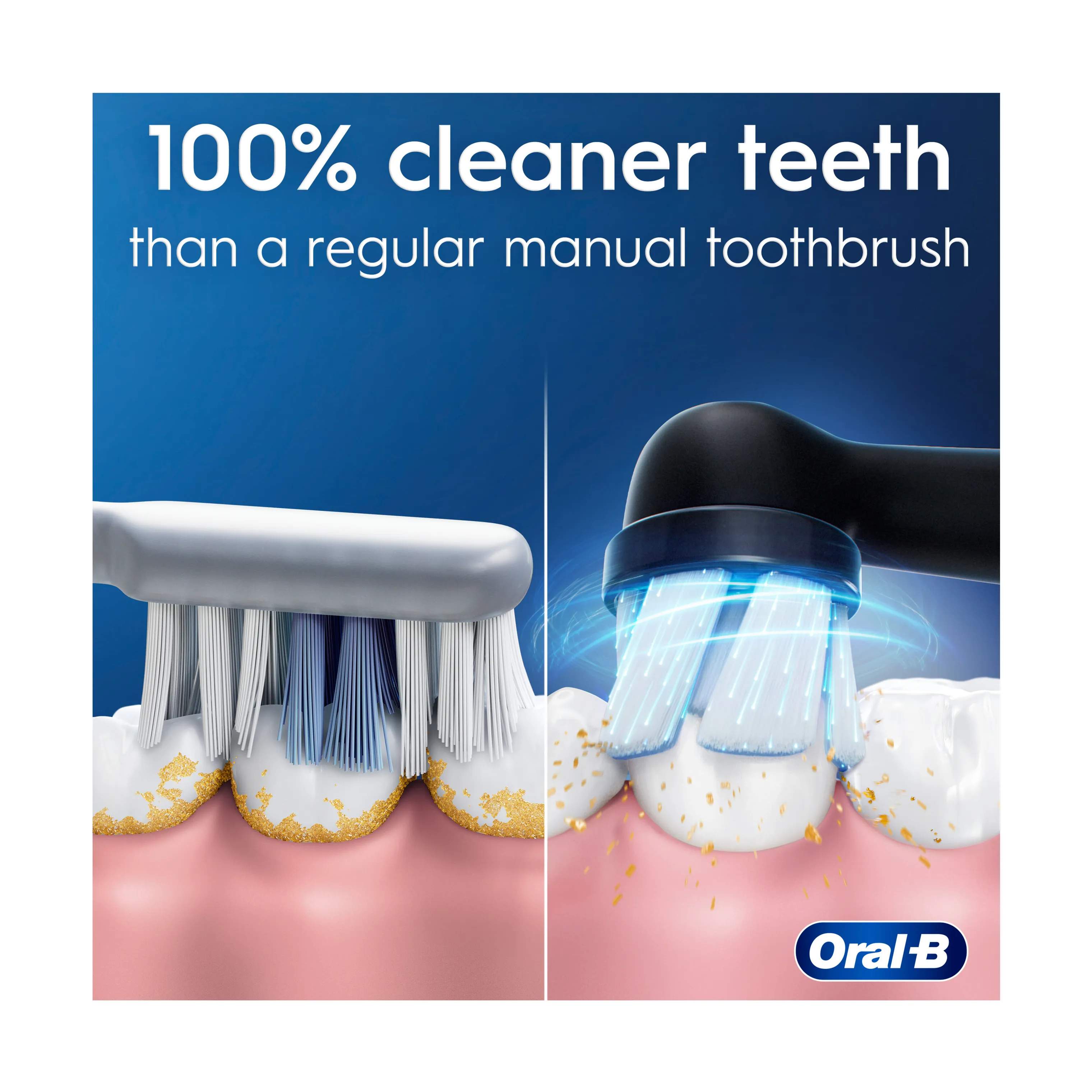 Oral-B Eltandbørster iO2 iO 2 Elektrisk Tandbørste i Night Black, 5