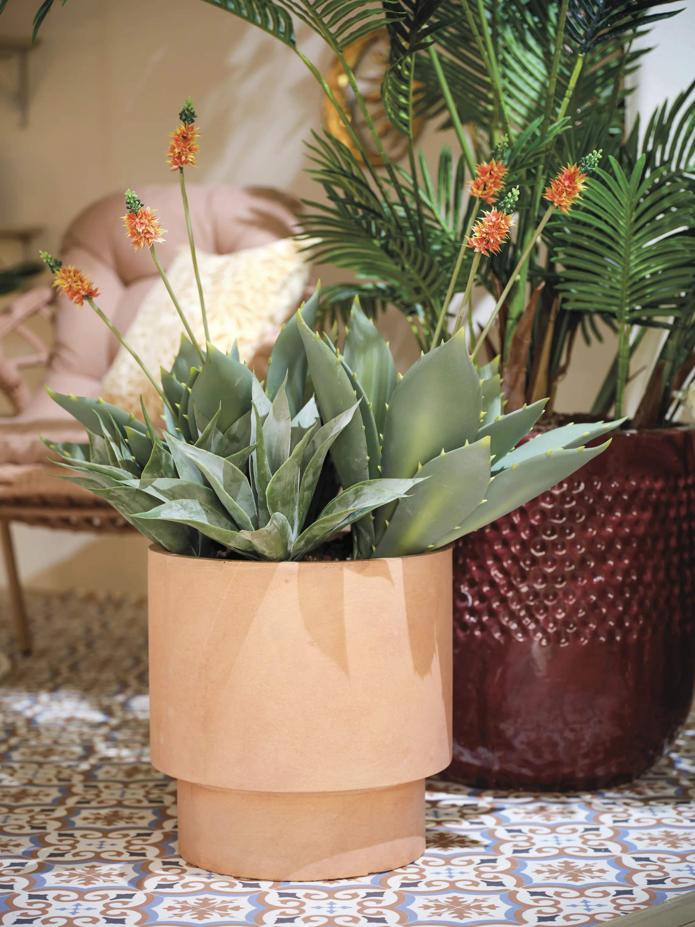 CASA Living Kunstige blomster Kunstig Agave i Grøn, 2