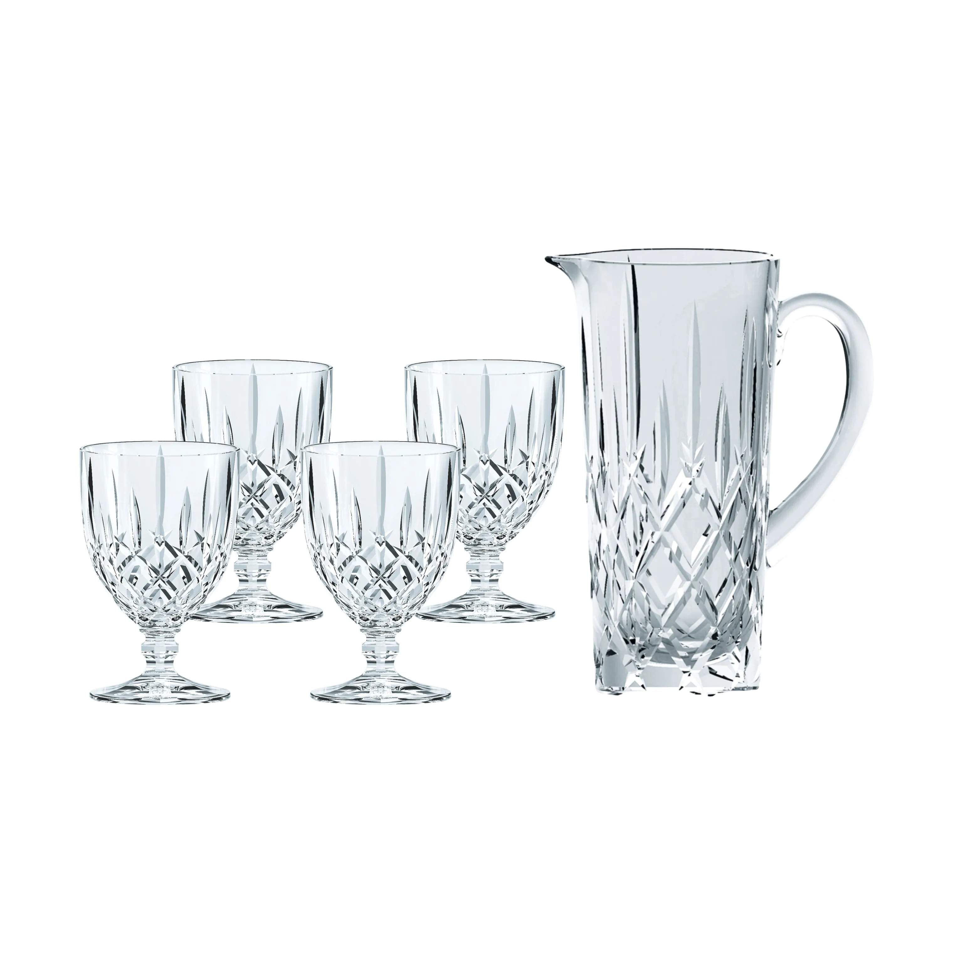 Nachtmann Cocktailglas Noblesse kande og glas sæt i klar, 1