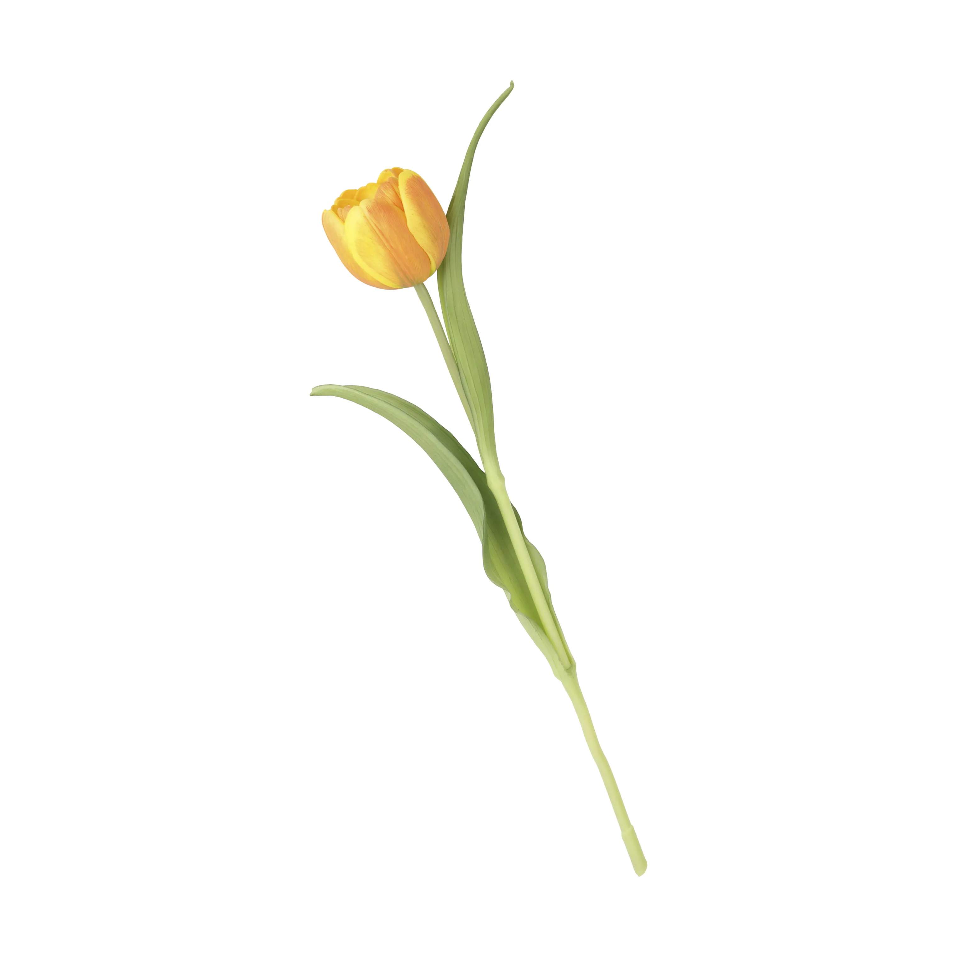 CASA Living Kunstige blomster Kunstig Blomst - Tulipan i Orange/jul, 40 cm, 1