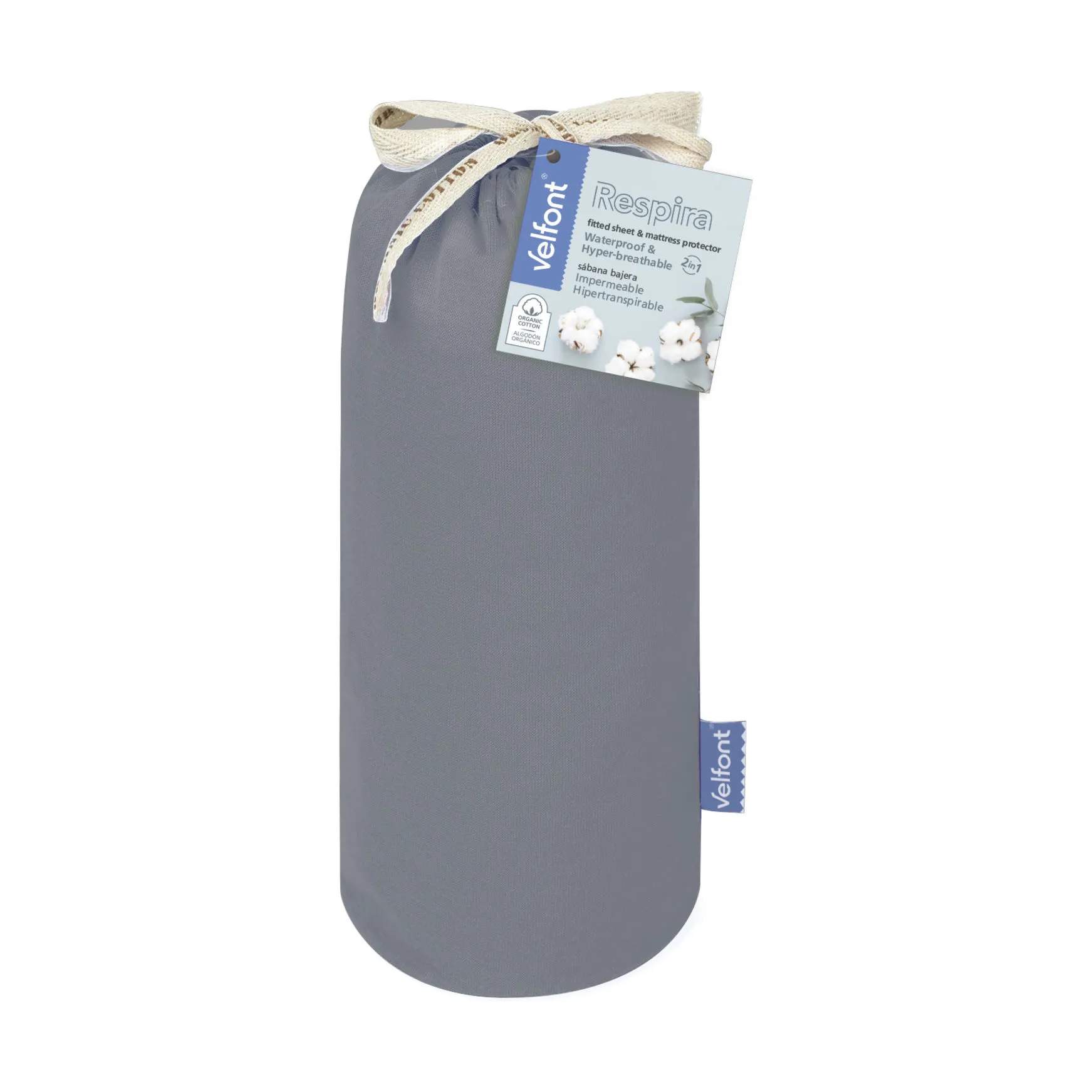 Velfont Lagner Vådliggerlagen i Dark Grey , B180 x L200 cm, 4