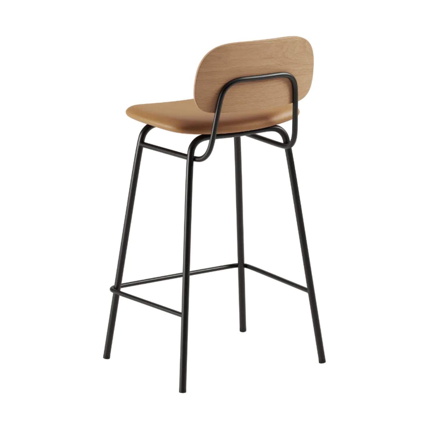 SACKit Barstole Frame Bar Stool Frame Barstol i Terra Black , 68 cm, 2
