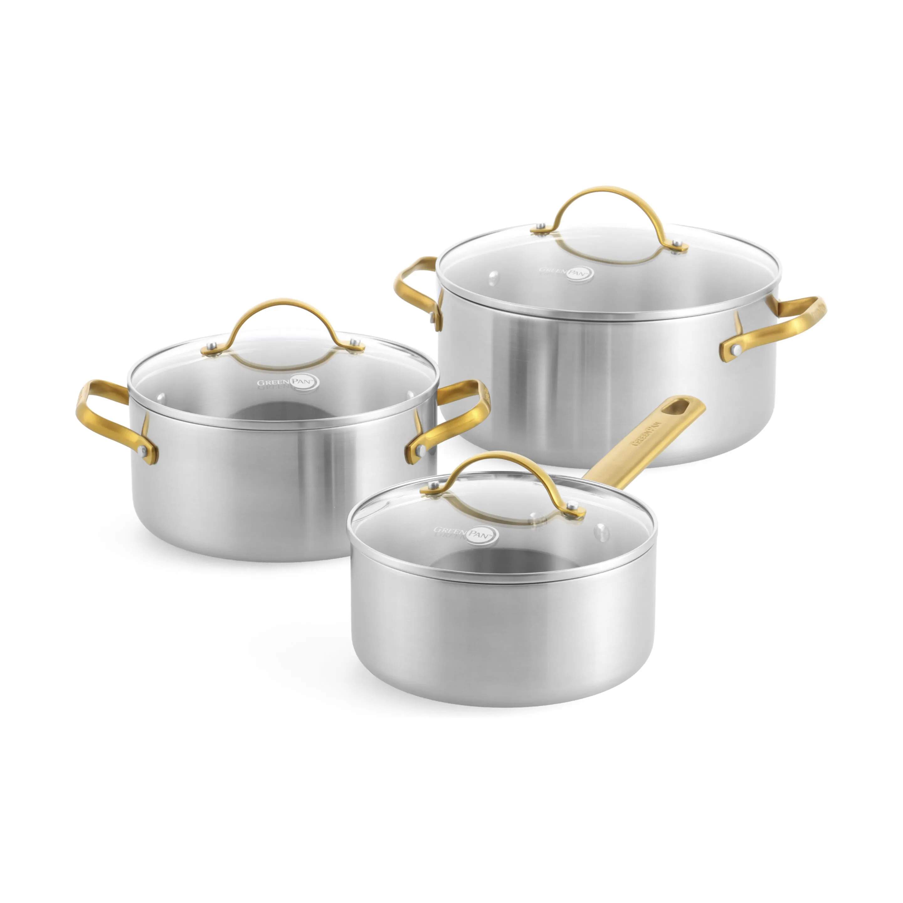 Greenpan Grydesæt Padova Reserve Padova Grydesæt - 6 dele i Grå, 1