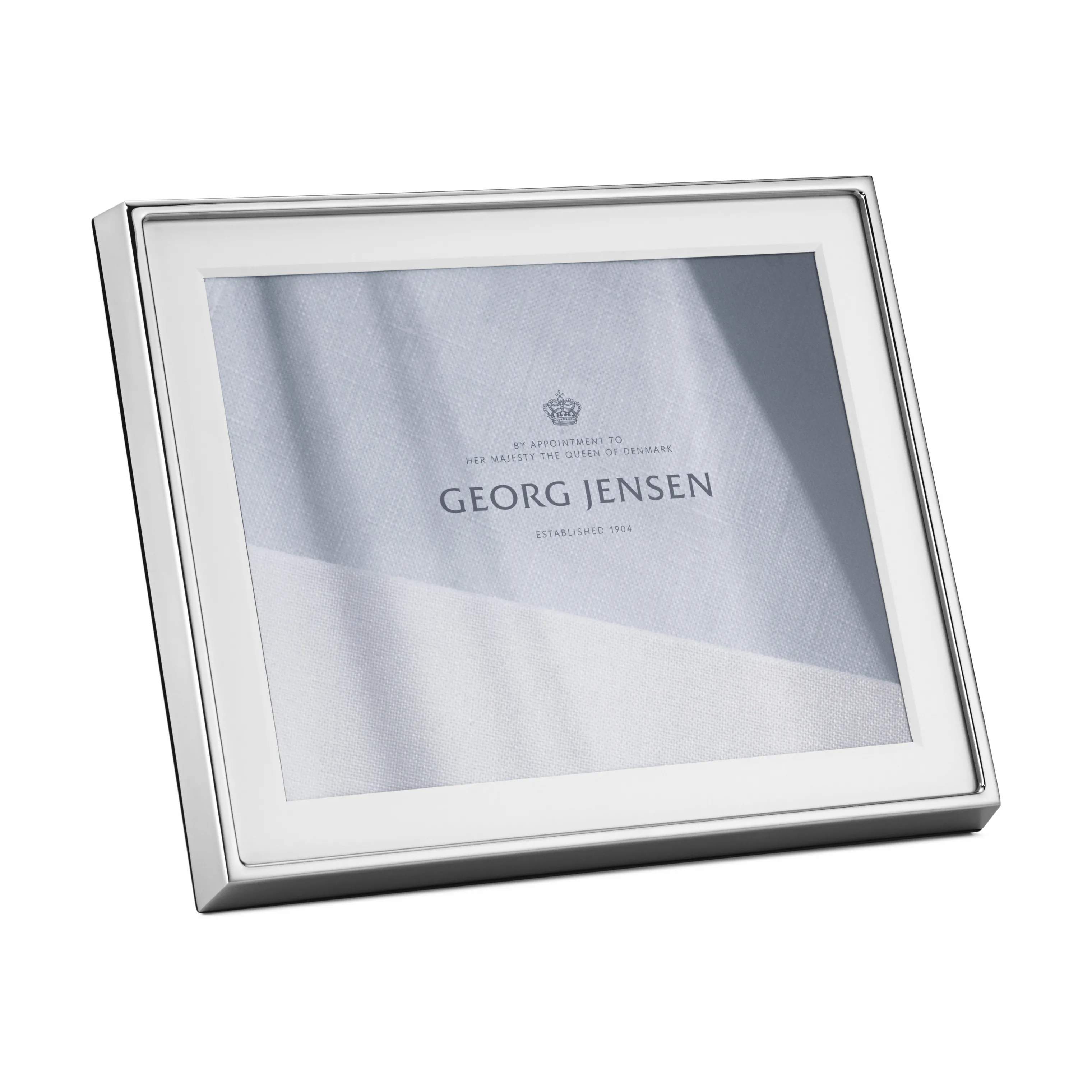 Georg Jensen - Manhattan Deco Billedramme - H B 24,8 cm - Rustfrit stål - Blank | Imerco