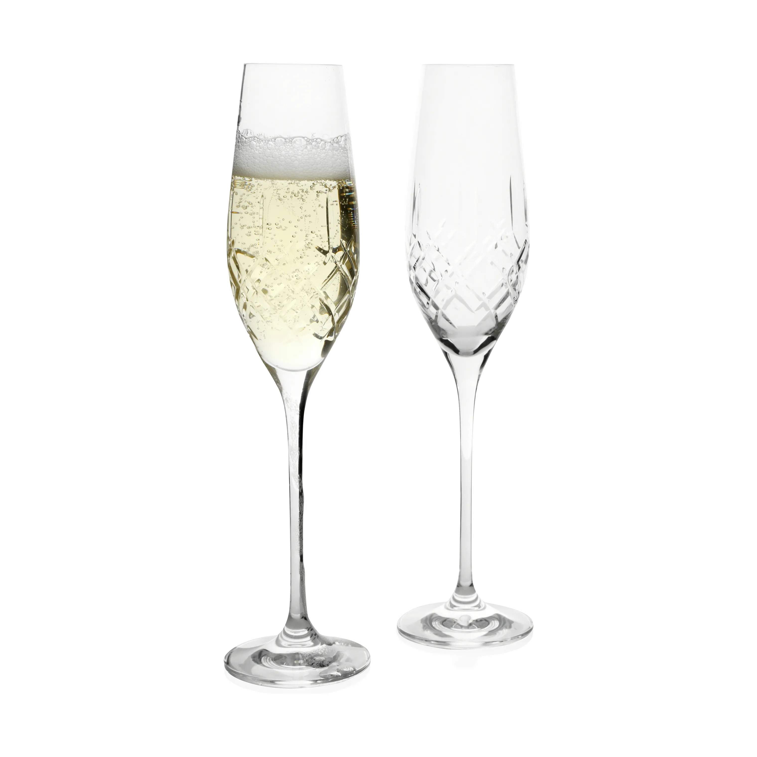erik bagger a/s Champagneglas XO Champagneglas - 2 stk. i Klar, 21 cl, 1
