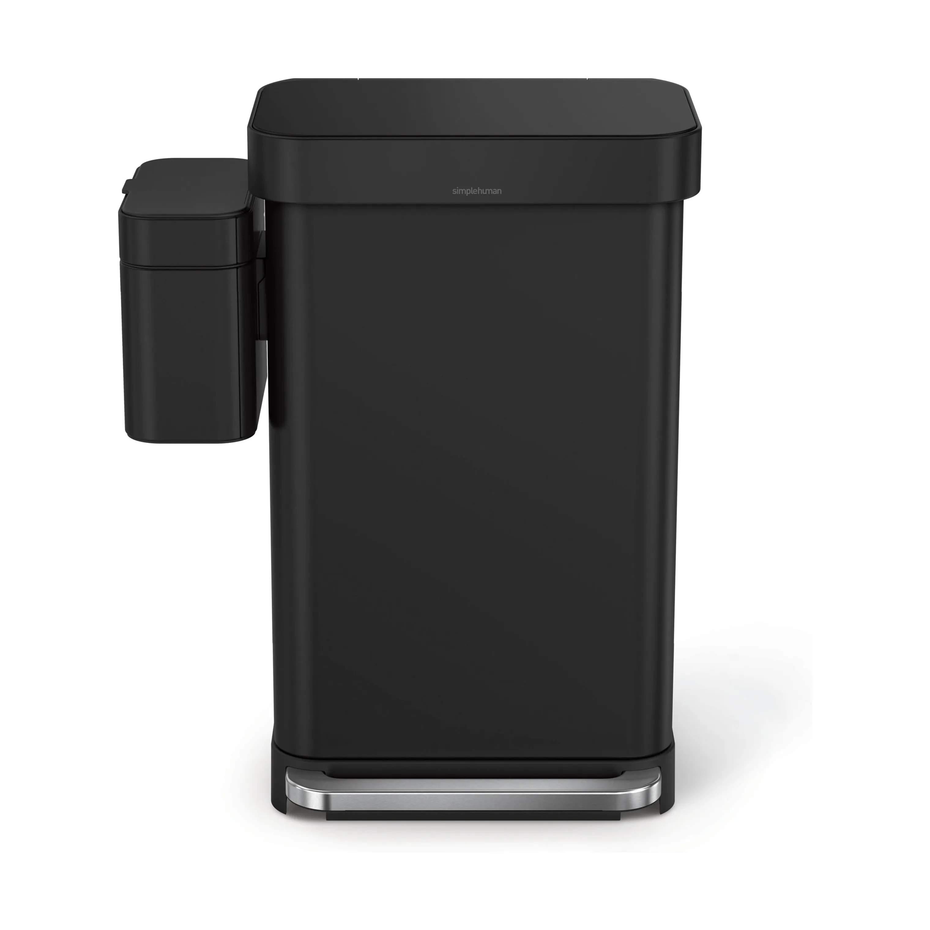 Simplehuman Spande uden pedal Kompostspand i Sort, 4