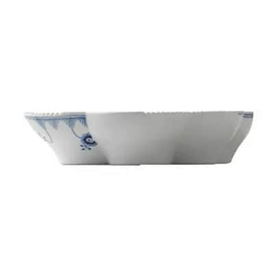 Royal Copenhagen Serveringsfade Blå Elements Fad i Koboltblå/hvid, 19 cm, 4