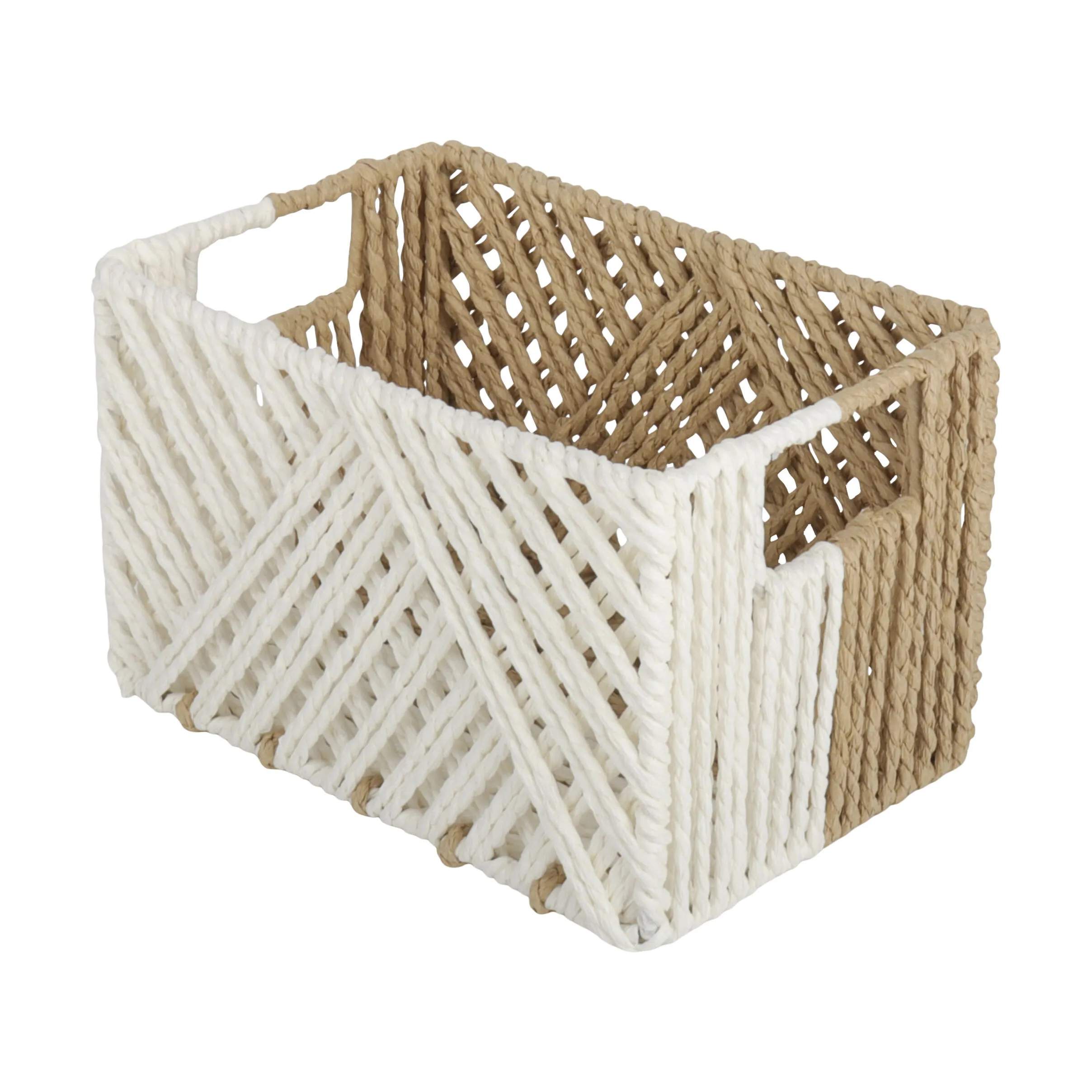 CASA Living Kurve Kurv i Natur/hvid, 1